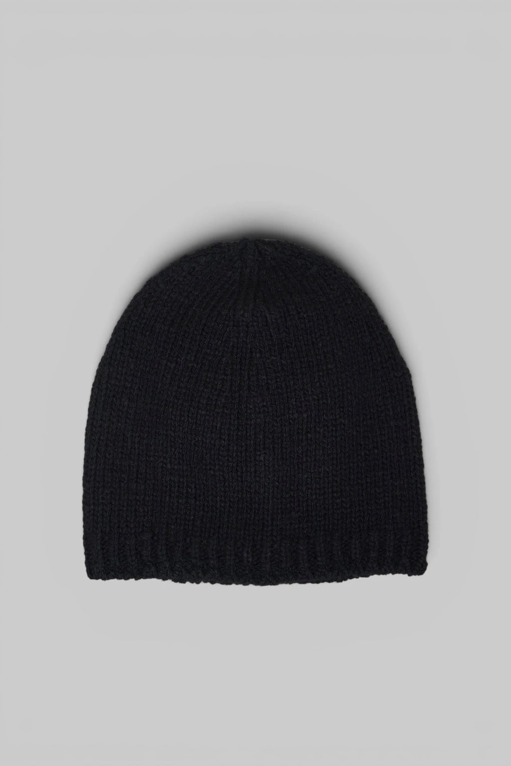 Our Legacy Beanies Classic Beanie in black ribbed wool knit