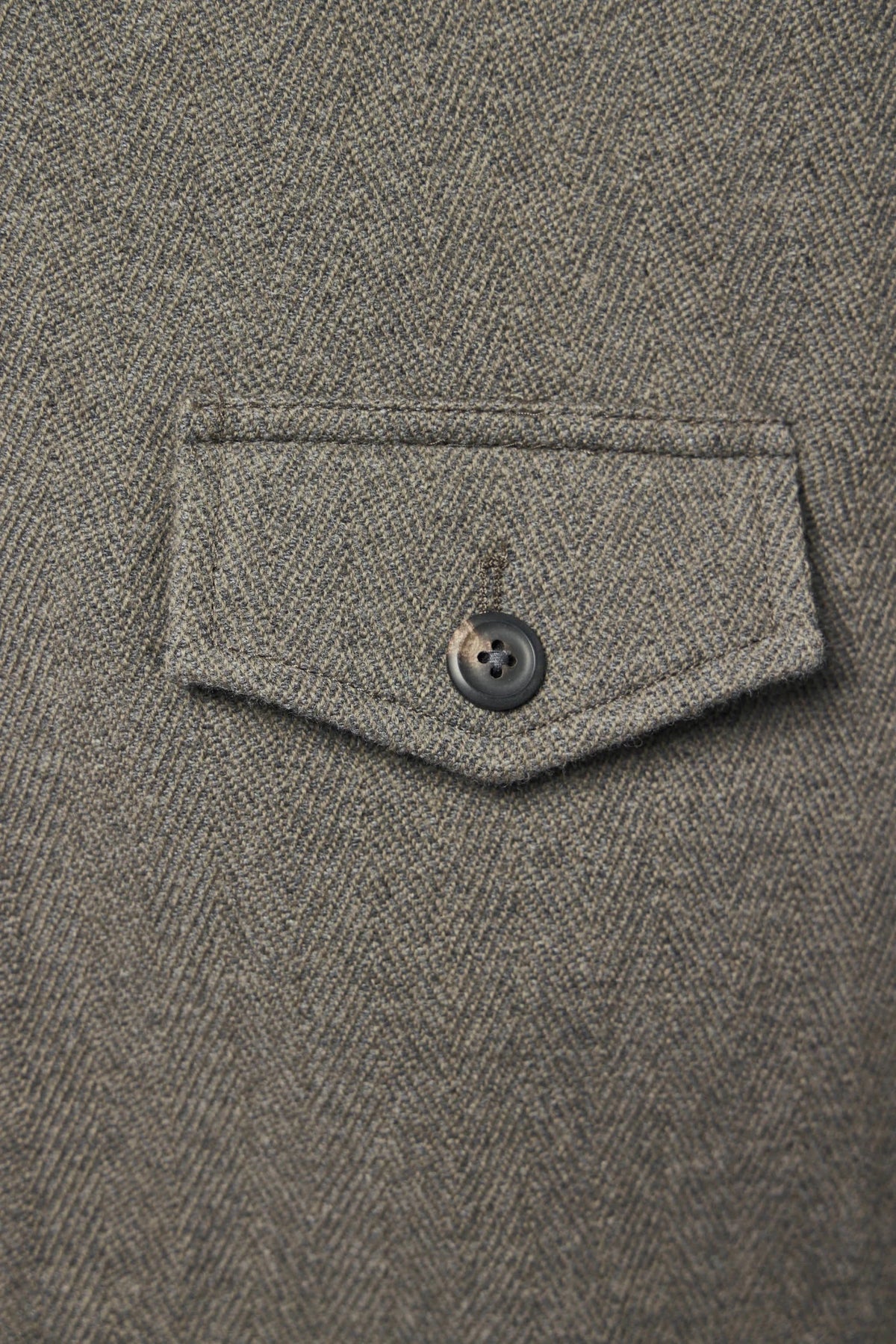 Model wearing Our Legacy Evolved Jacket in full length