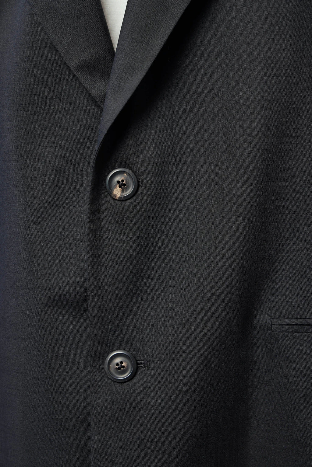 Our Legacy Industry Blazer worn with tailored trousers