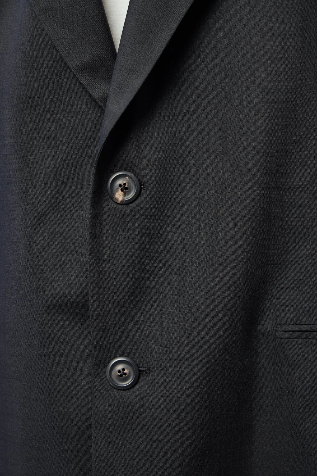 Our Legacy Industry Blazer worn with tailored trousers