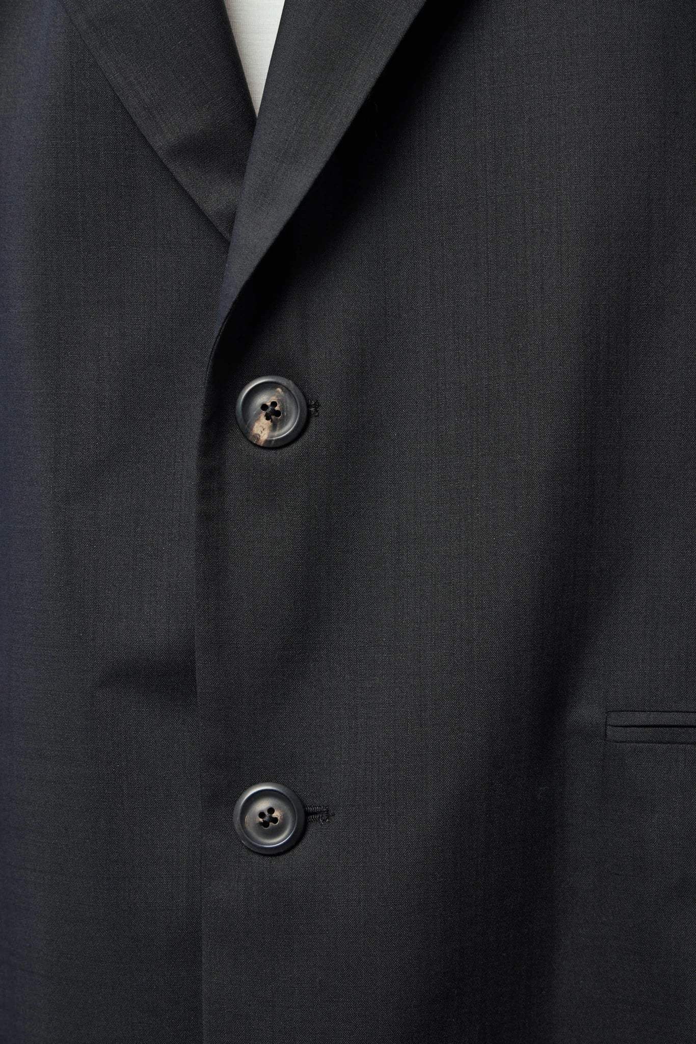 Our Legacy Industry Blazer worn with tailored trousers
