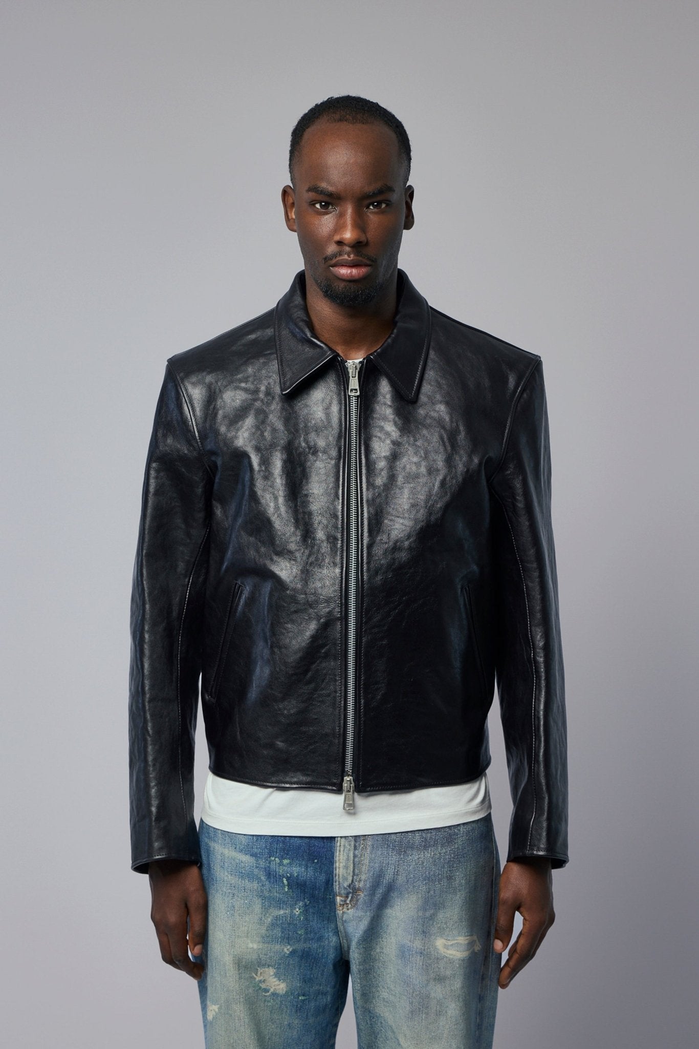 Our Legacy Leather Mini Jacket – LABELS