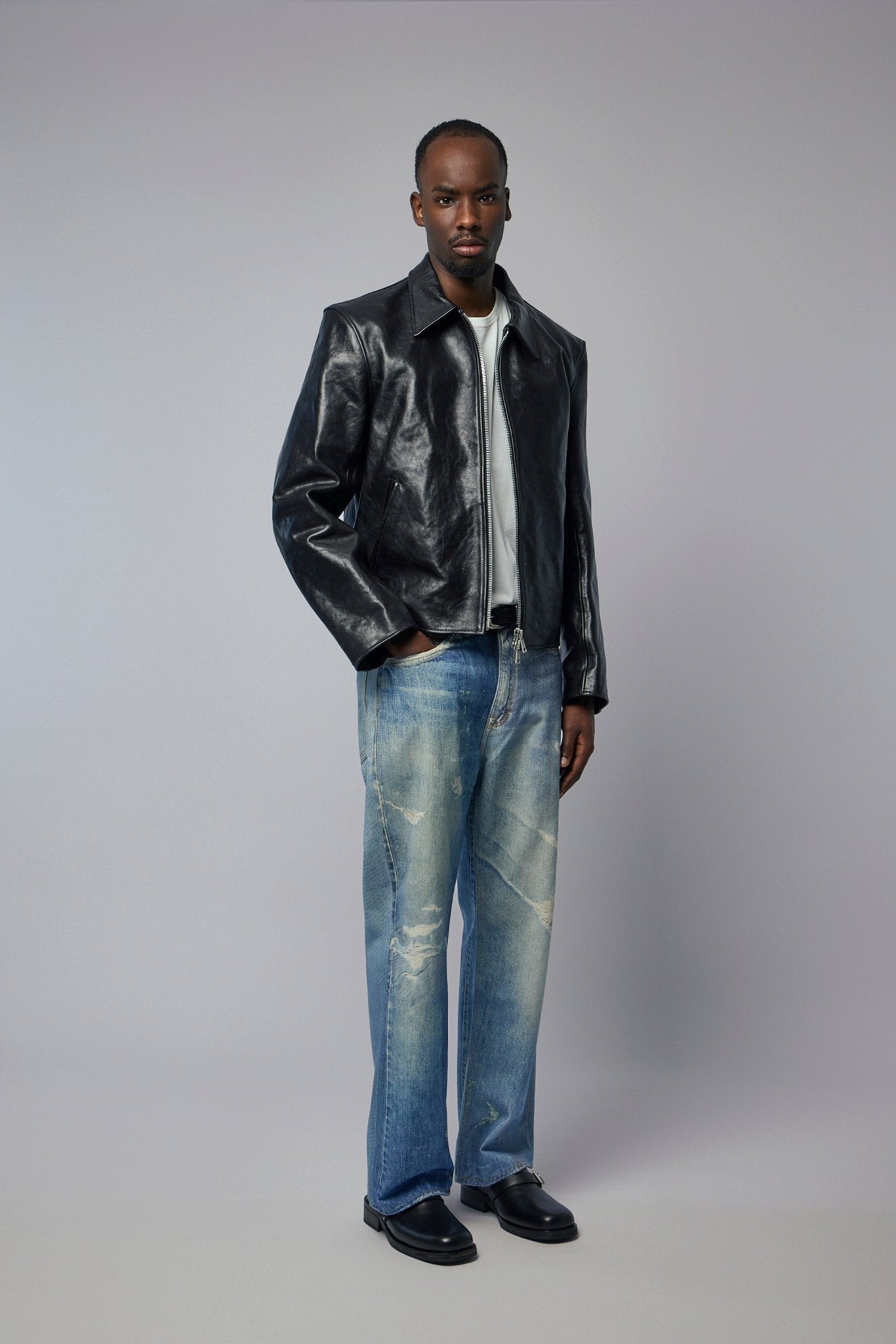 Our Legacy Leather Mini Jacket – LABELS