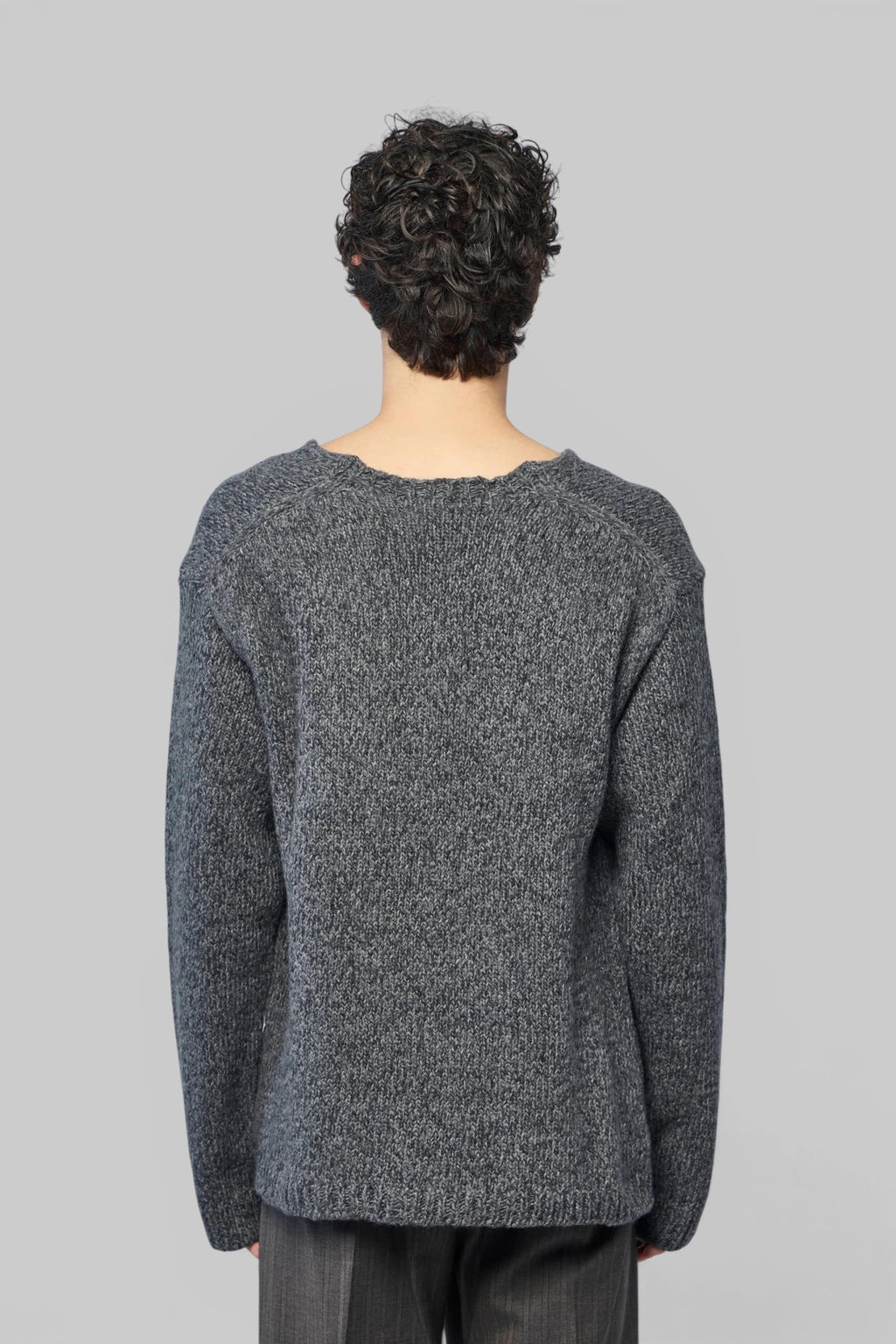Our Legacy Link V-neck sweater back view