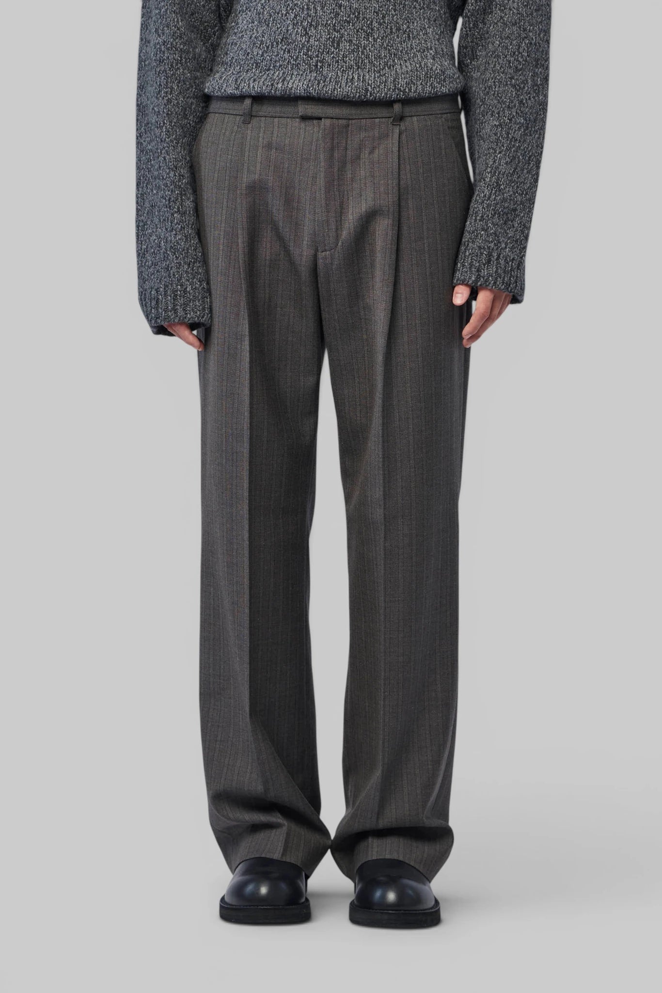 Our Legacy Straight Pants folded hem close-up