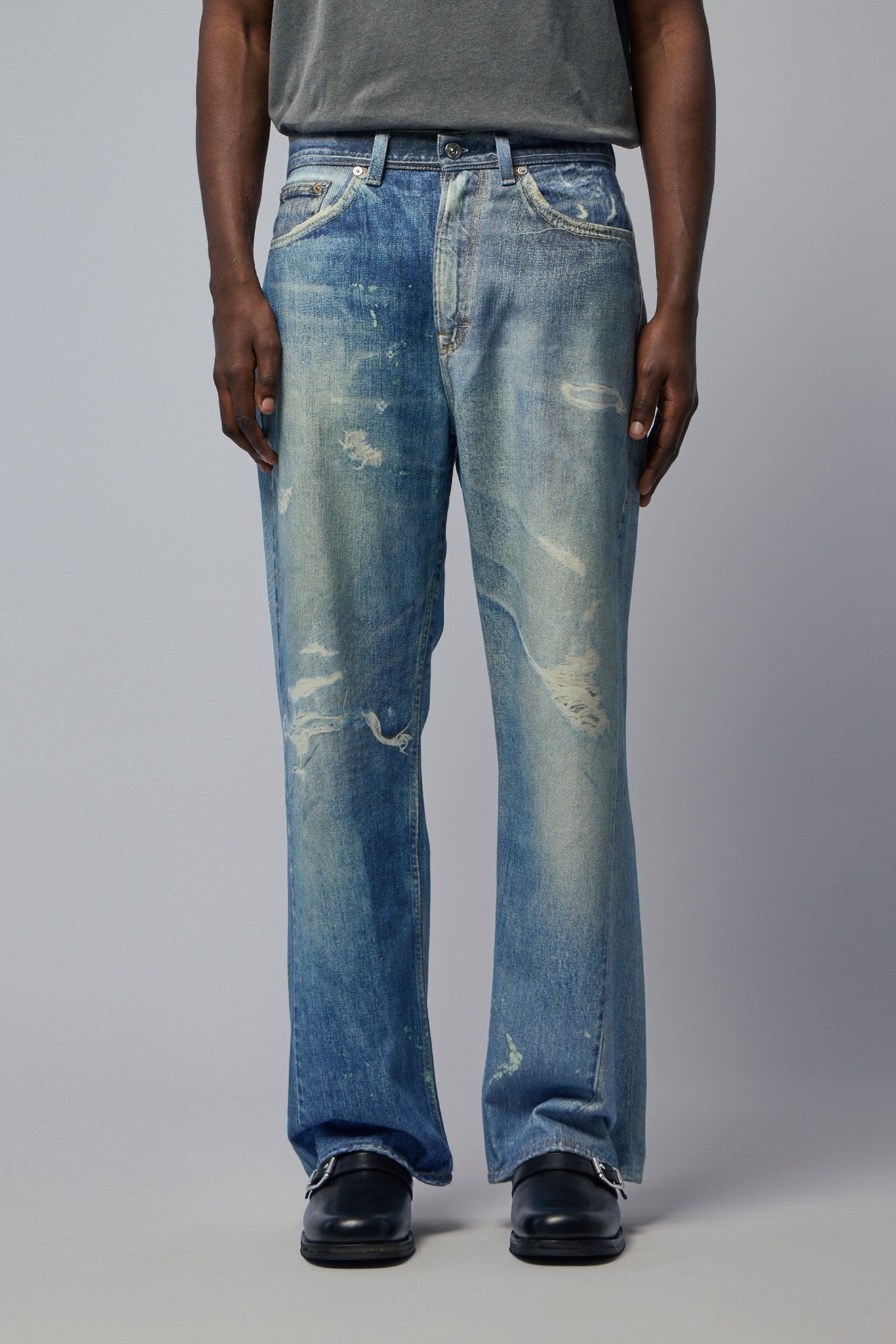 Our Legacy Wide-Leg Pants - Third Cut Cotton Denim – LABELS
