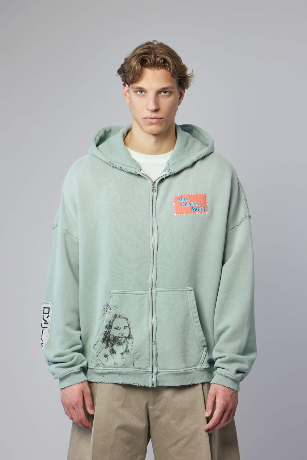 Paly Hollywood - Alta Cienega Zip Hoodie - LABELS