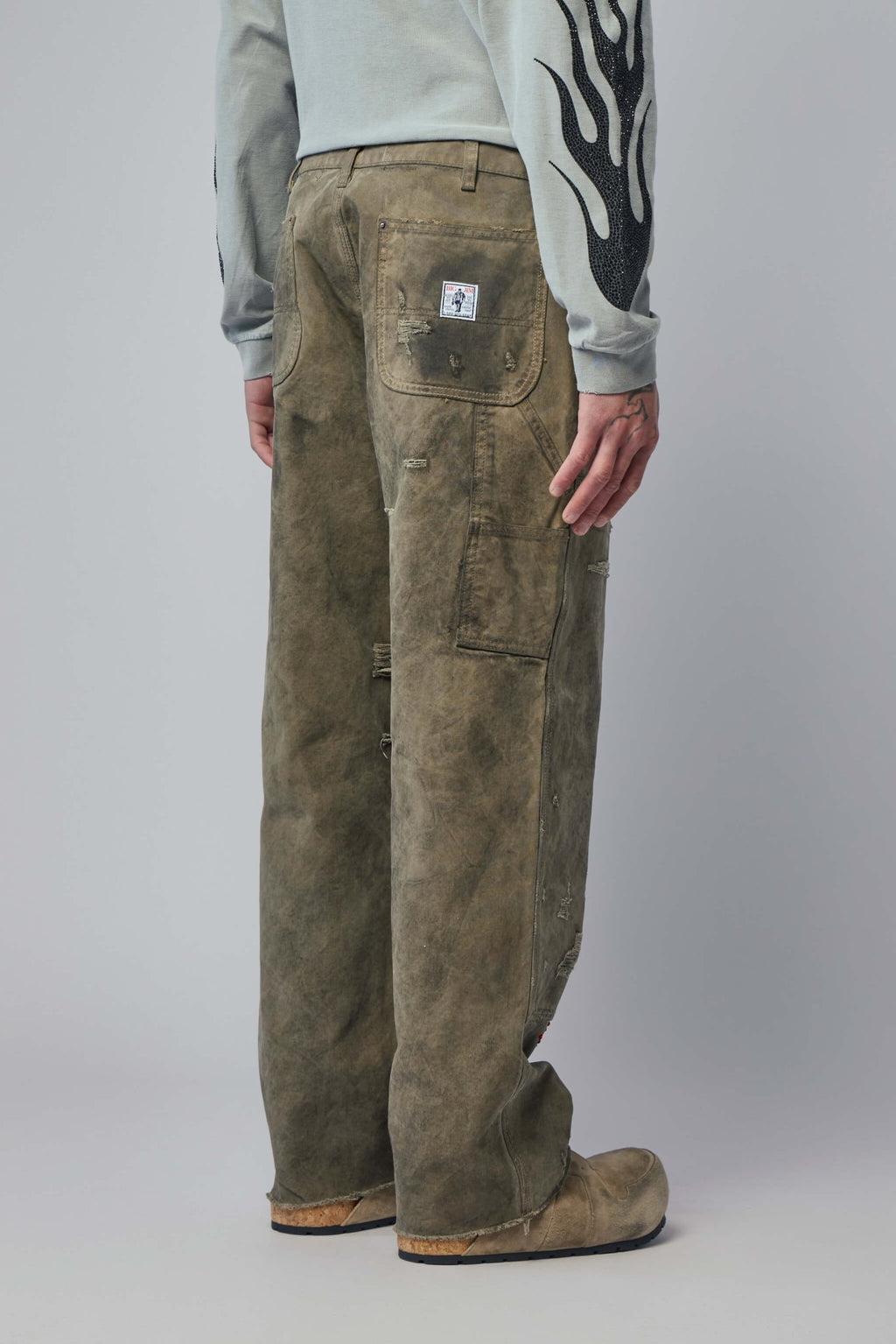 Paly Hollywood - Been Thru It Waxed Canvas Dbl Knee Pant - LABELS