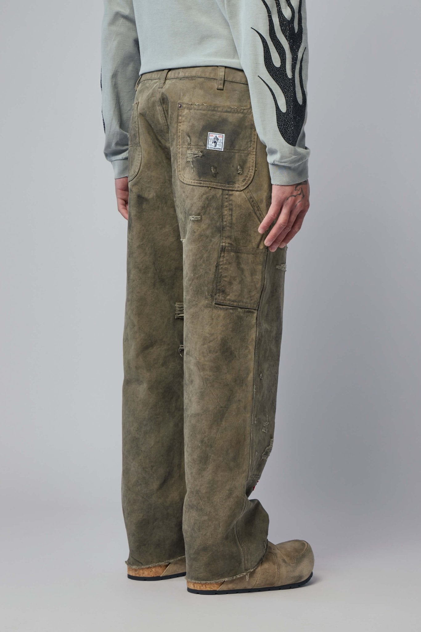 Paly Hollywood - Been Thru It Waxed Canvas Dbl Knee Pant - LABELS