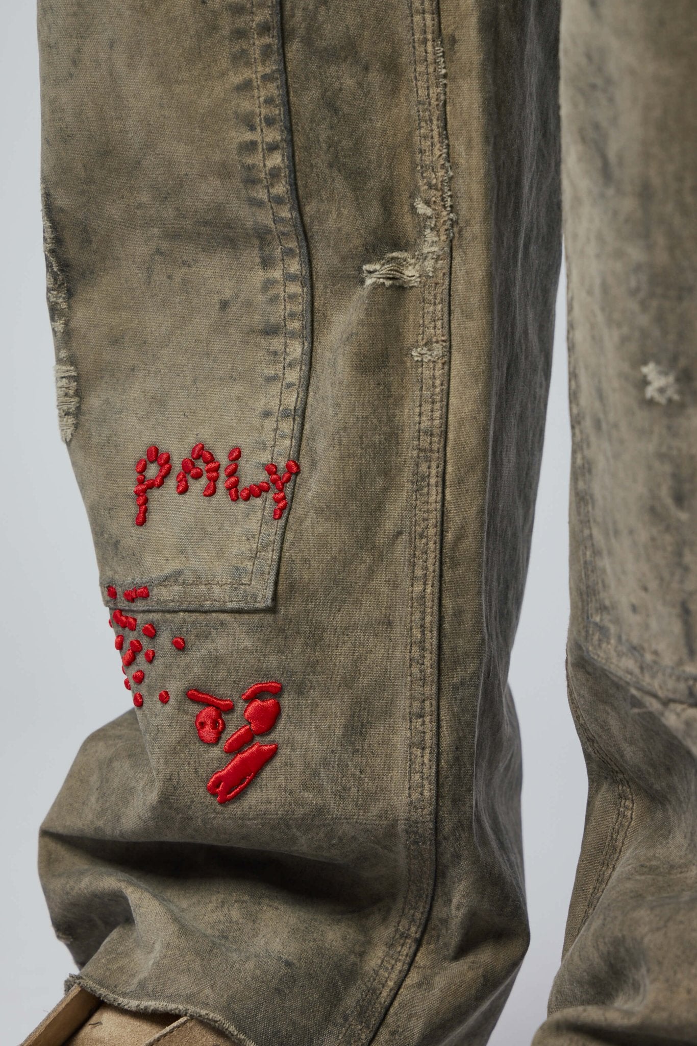 Paly Hollywood - Been Thru It Waxed Canvas Dbl Knee Pant - LABELS