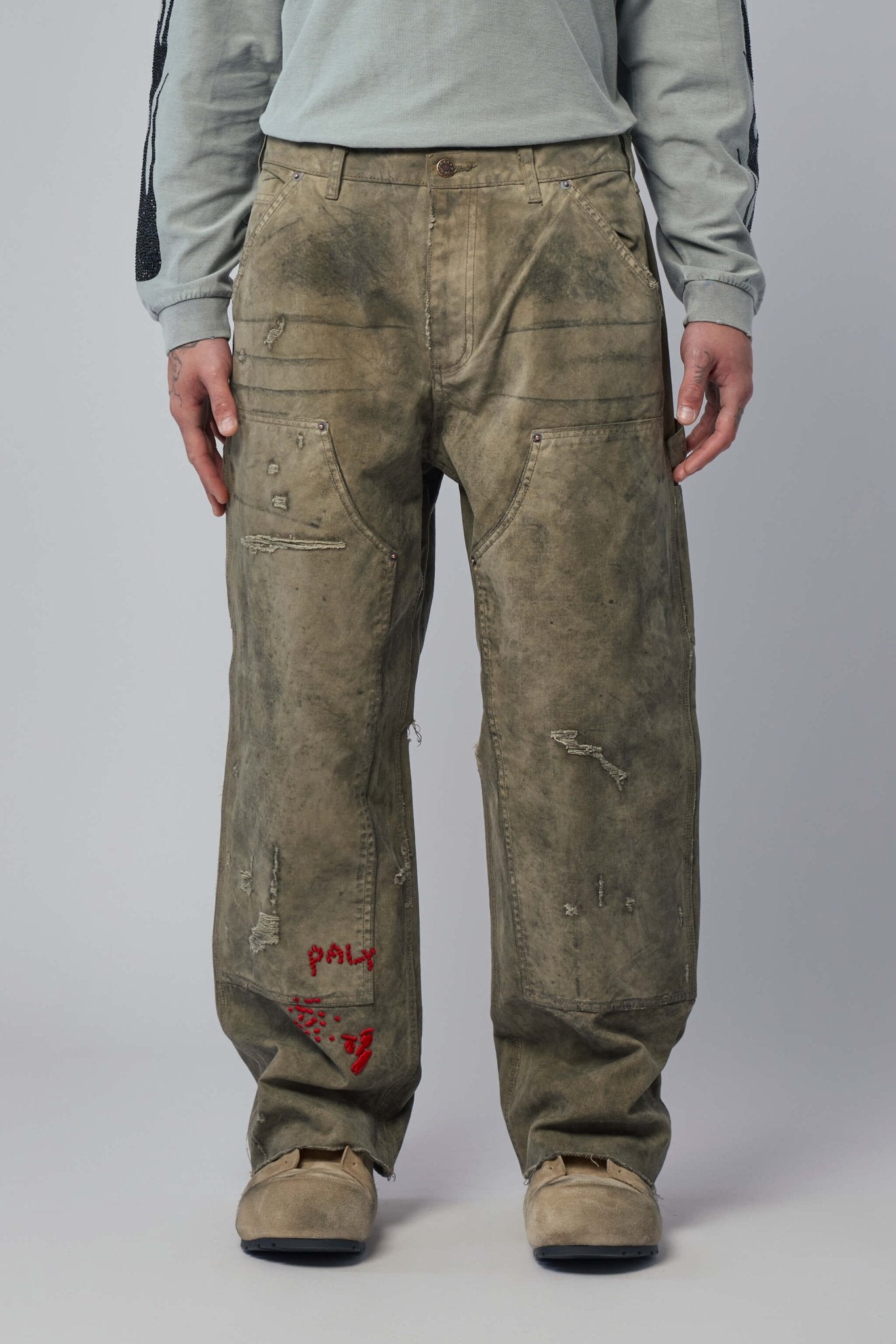 Paly Hollywood Been Thru It Waxed Canvas DBL Knee Pants – LABELS