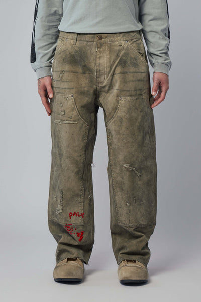 Been Thru It Waxed Canvas Dbl Knee Pant