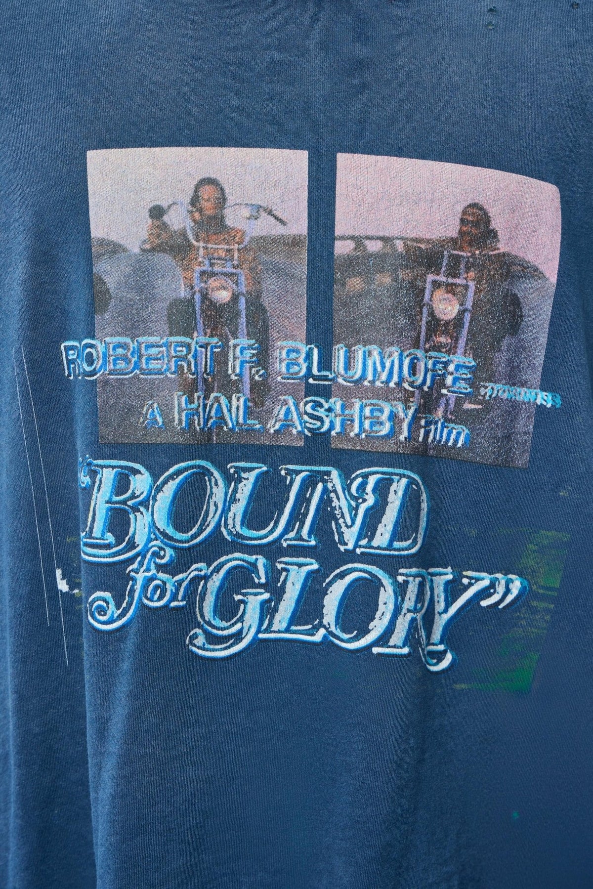 Model wearing Bound Glory Tee demonstrating comfortable relaxed fit styling