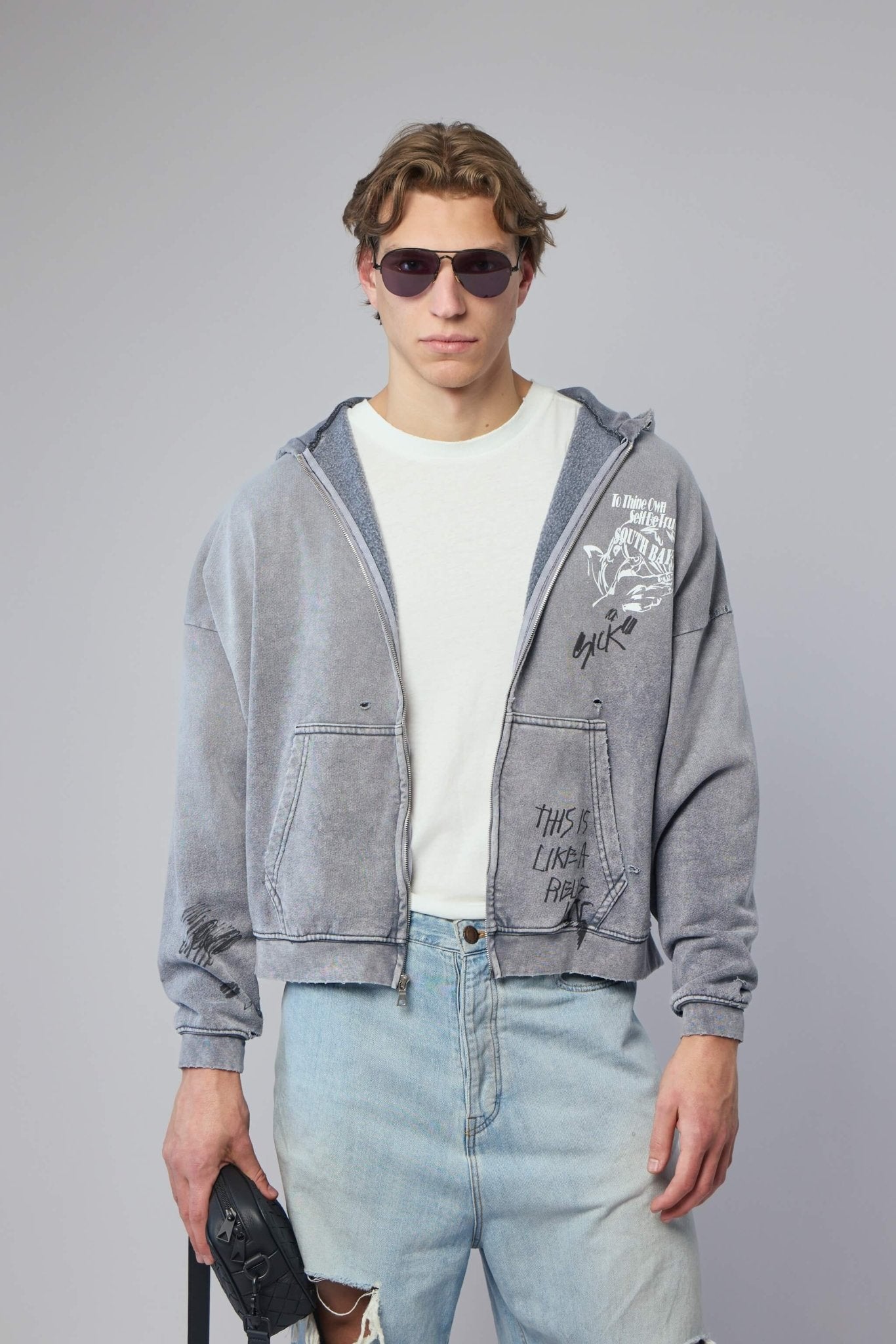 Paly Hollywood パーカー Paly Hollywood Hoodies - Carrying The Message Zip – LABELS