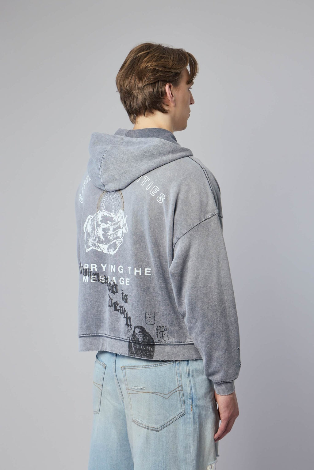Paly Hollywood - Carrying The Message Zip Hoodie - LABELS
