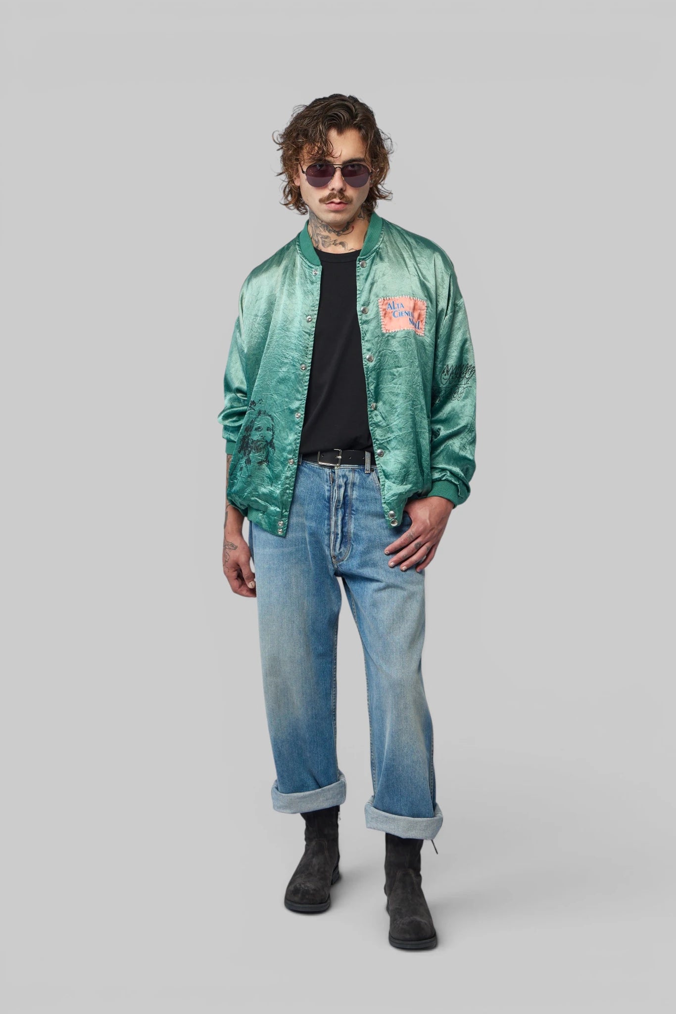 Paly Hollywood - Jim's Room Satin Jacket - LABELS