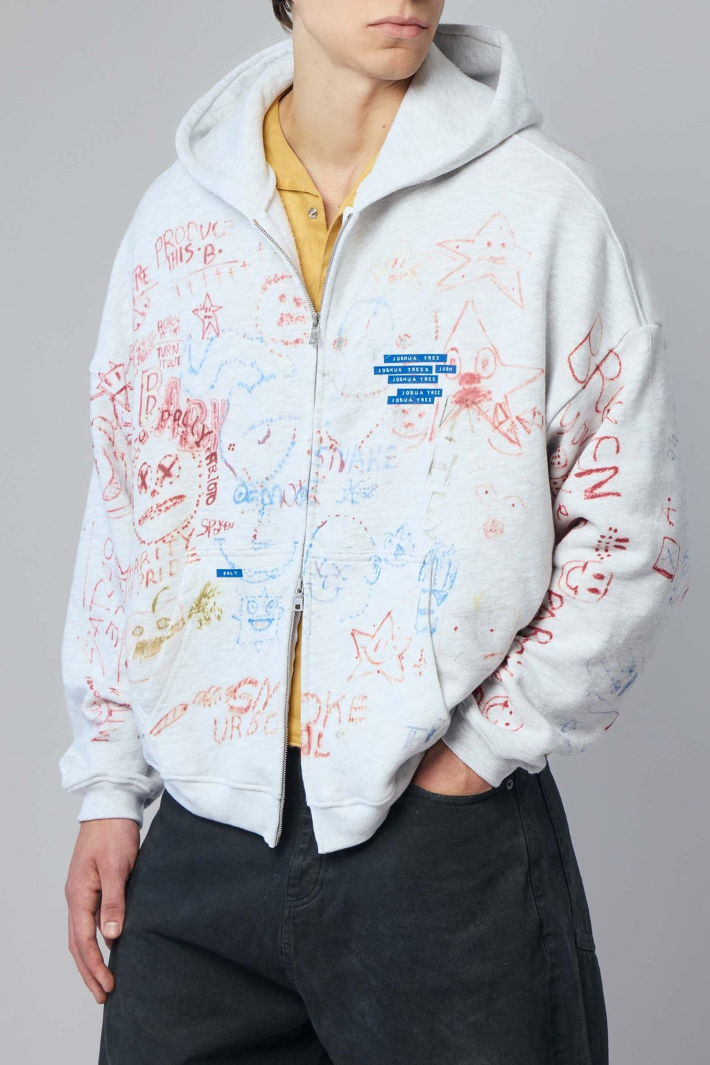 Paly Hollywood - Joshua Tree Double Zip Hoodie - LABELS
