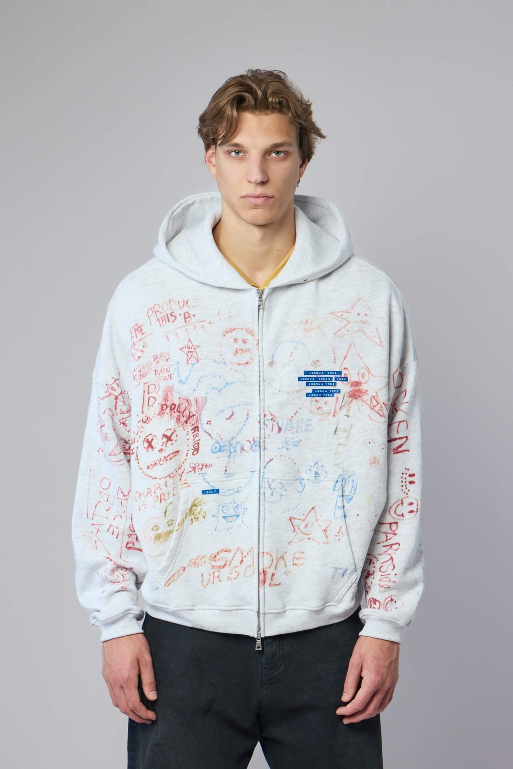 Paly Hollywood - Joshua Tree Double Zip Hoodie - LABELS