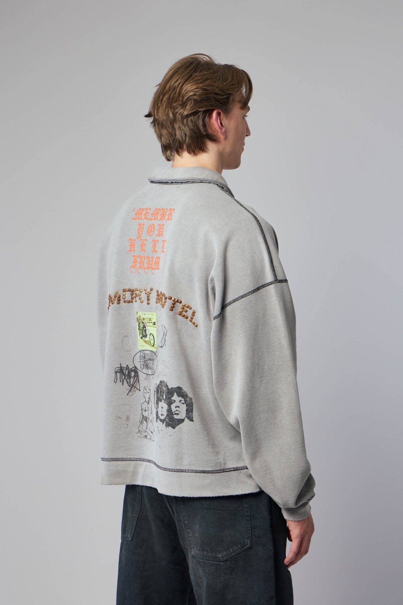 Paly Hollywood - Sorry 'bout That 1/4 Zip Crewneck - LABELS