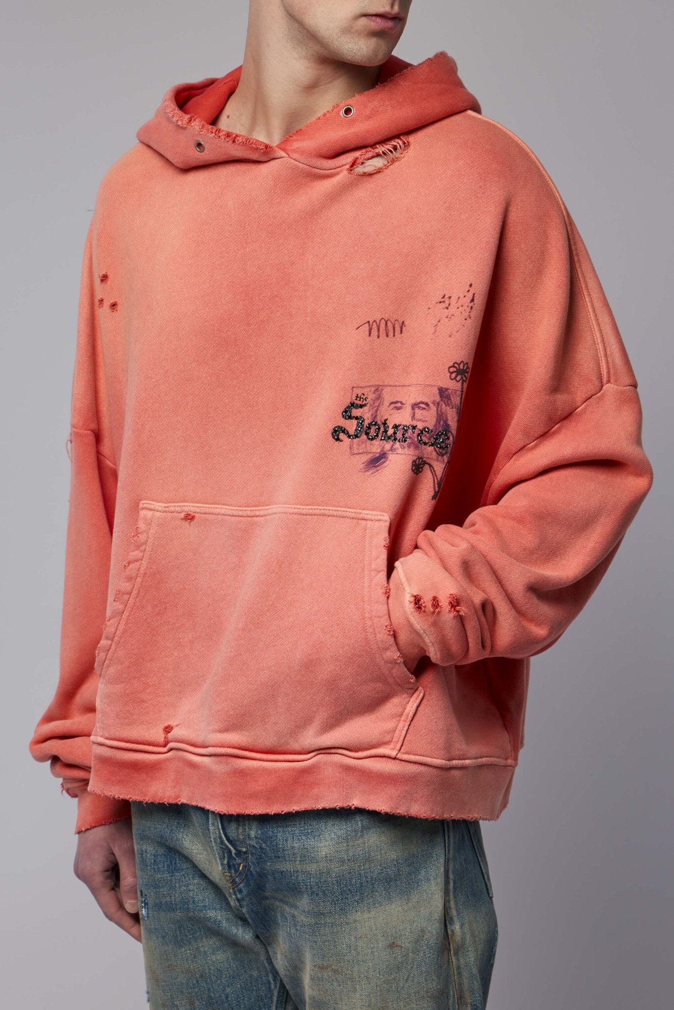 Paly Hollywood - Source Family Hooded Sweatshirt - LABELS