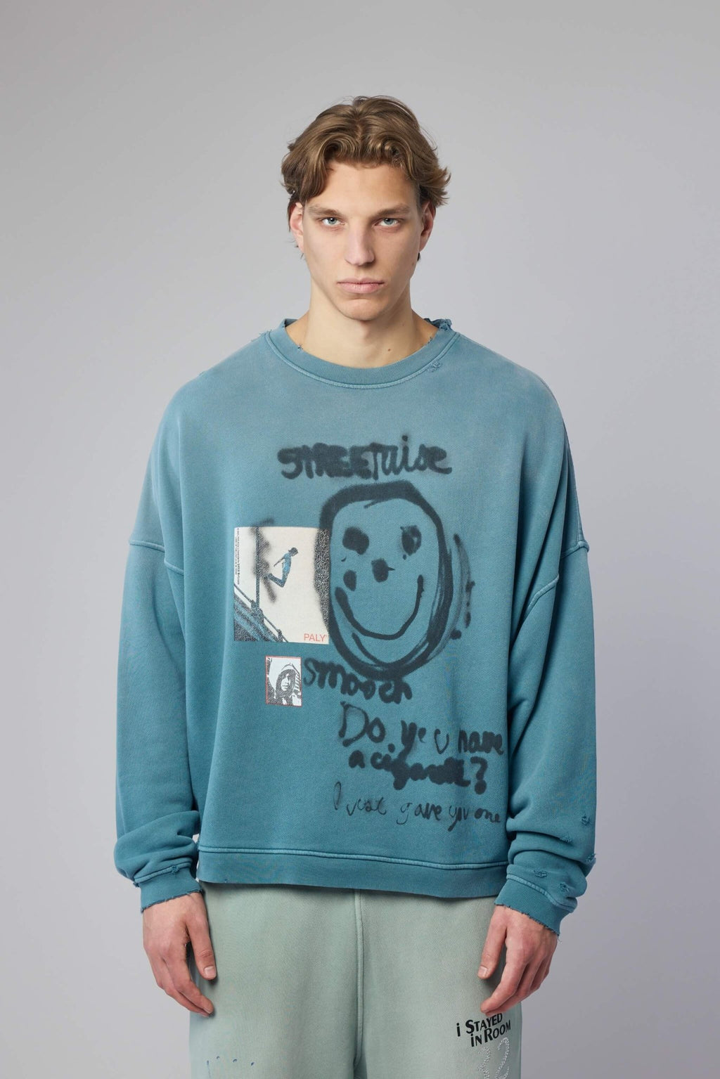 Paly Hollywood - Streetwise Airbrush Crew Neck - LABELS
