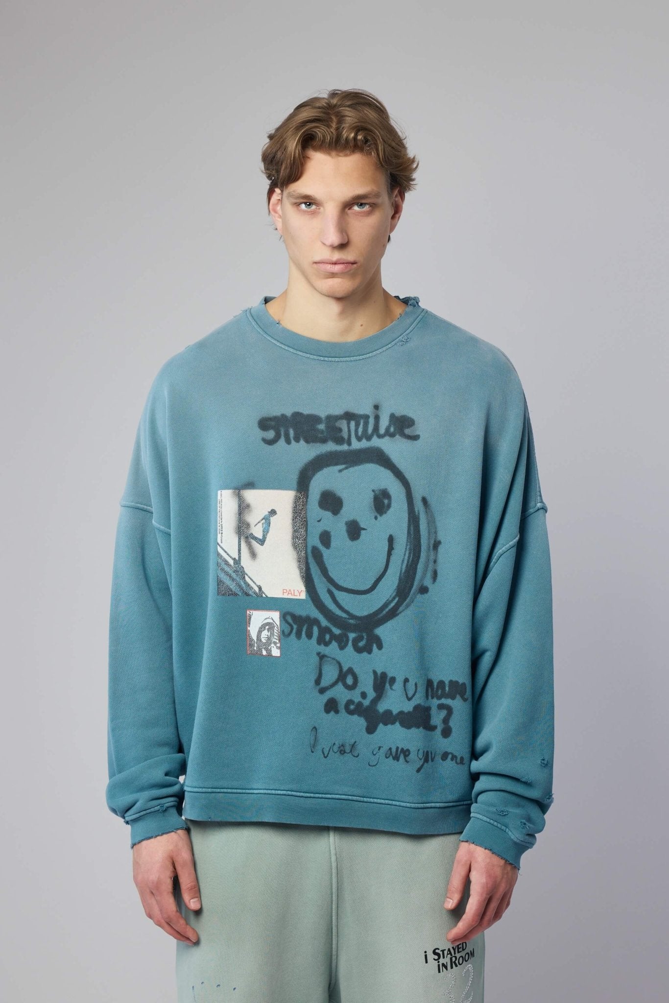 Paly Hollywood - Streetwise Airbrush Crew Neck - LABELS