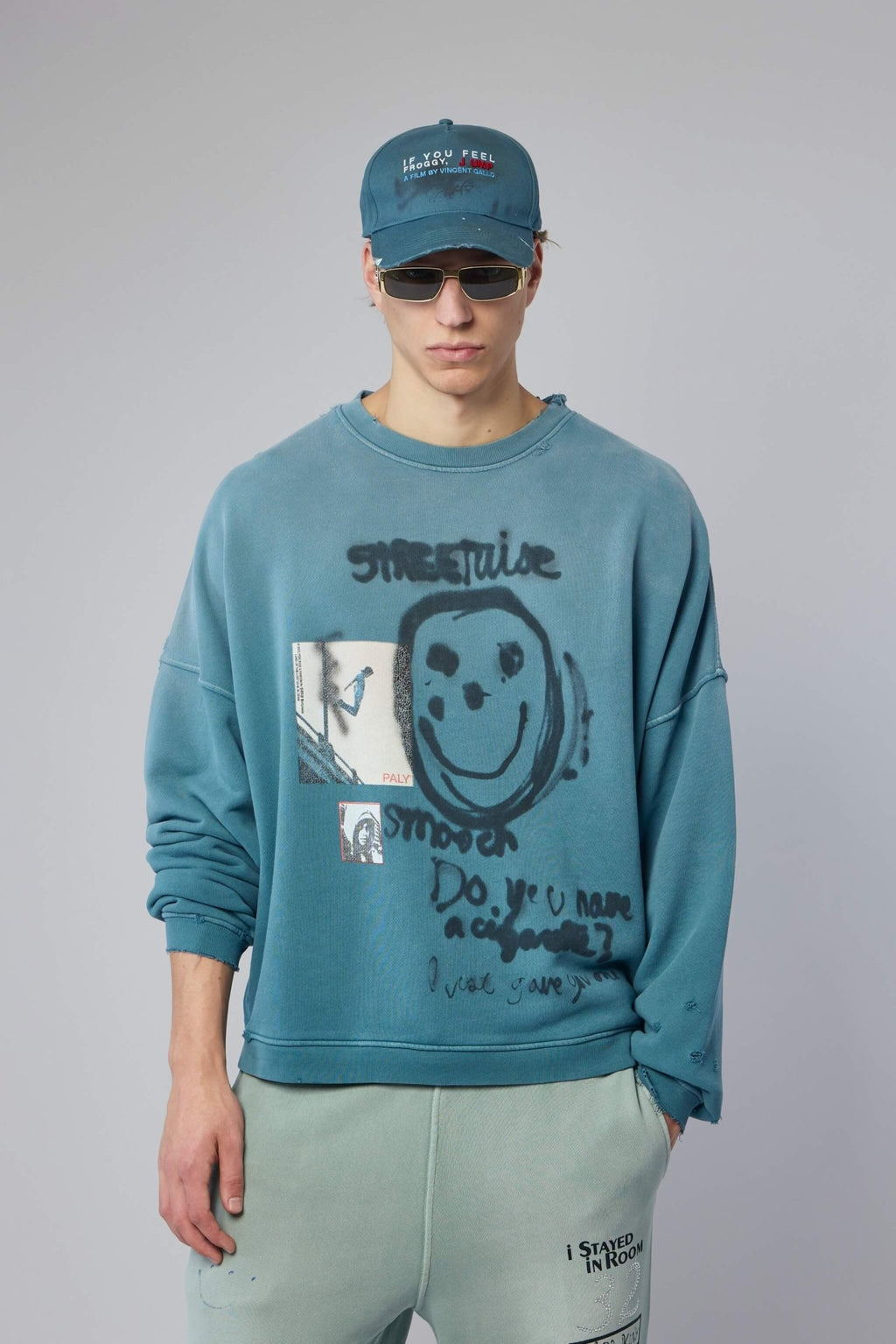 Paly Hollywood - Streetwise Airbrush Crew Neck - LABELS