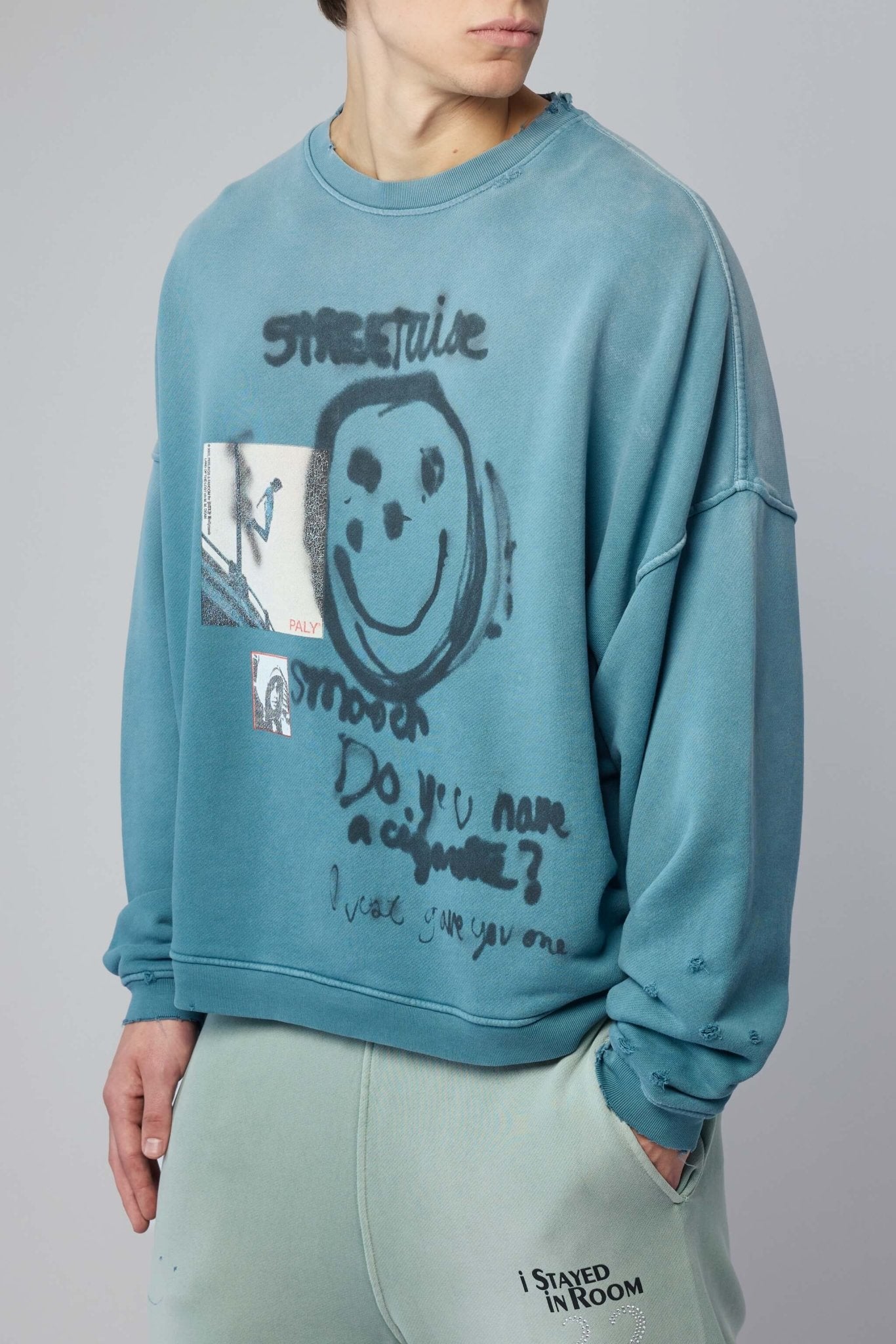 Paly Hollywood - Streetwise Airbrush Crew Neck - LABELS