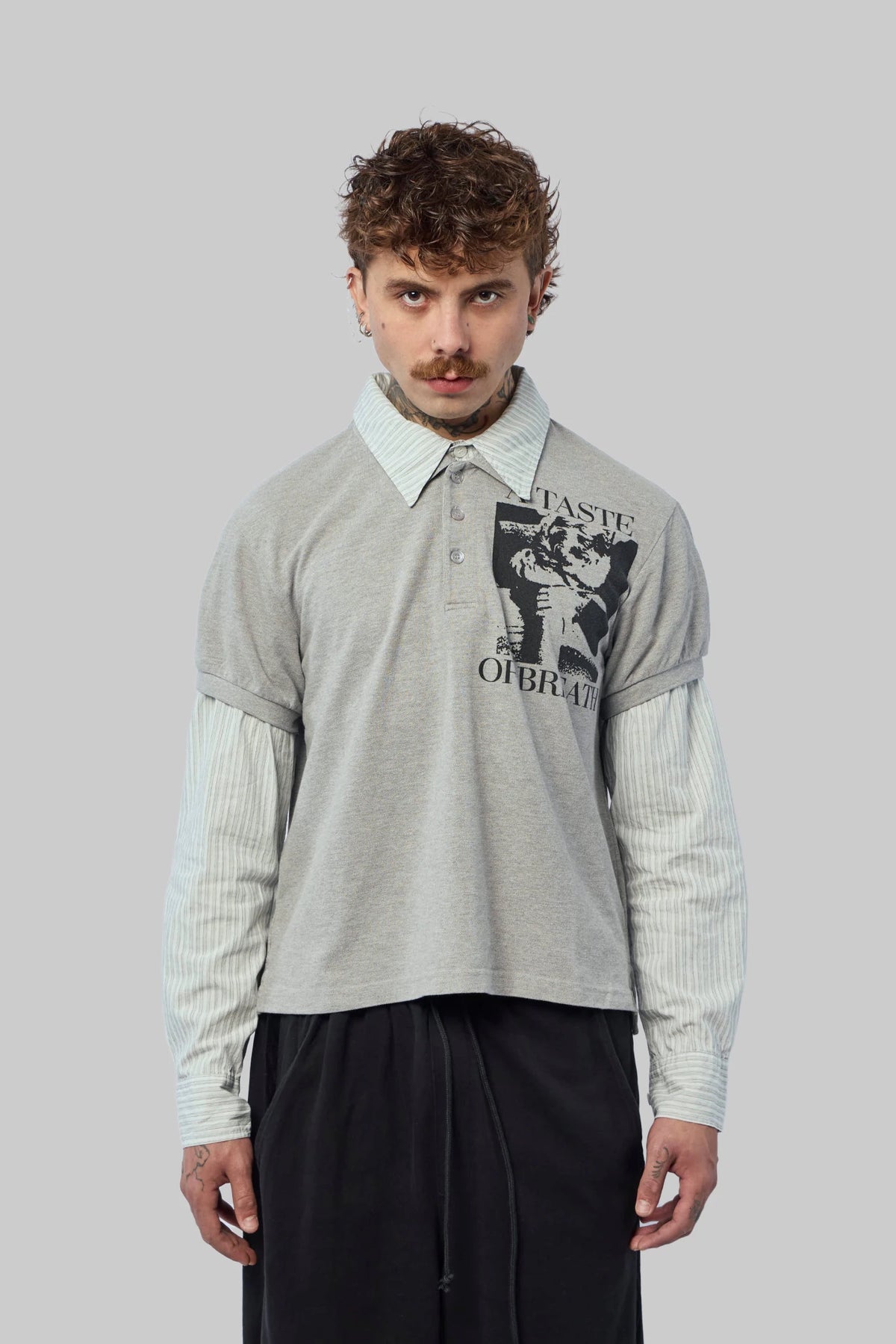 Protocol Index - Layered Polo Shirt - LABELS