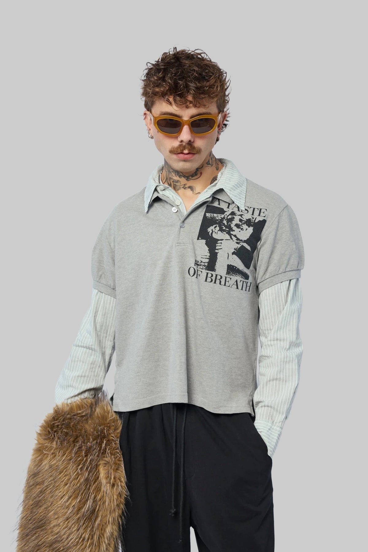Protocol Index - Layered Polo Shirt - LABELS