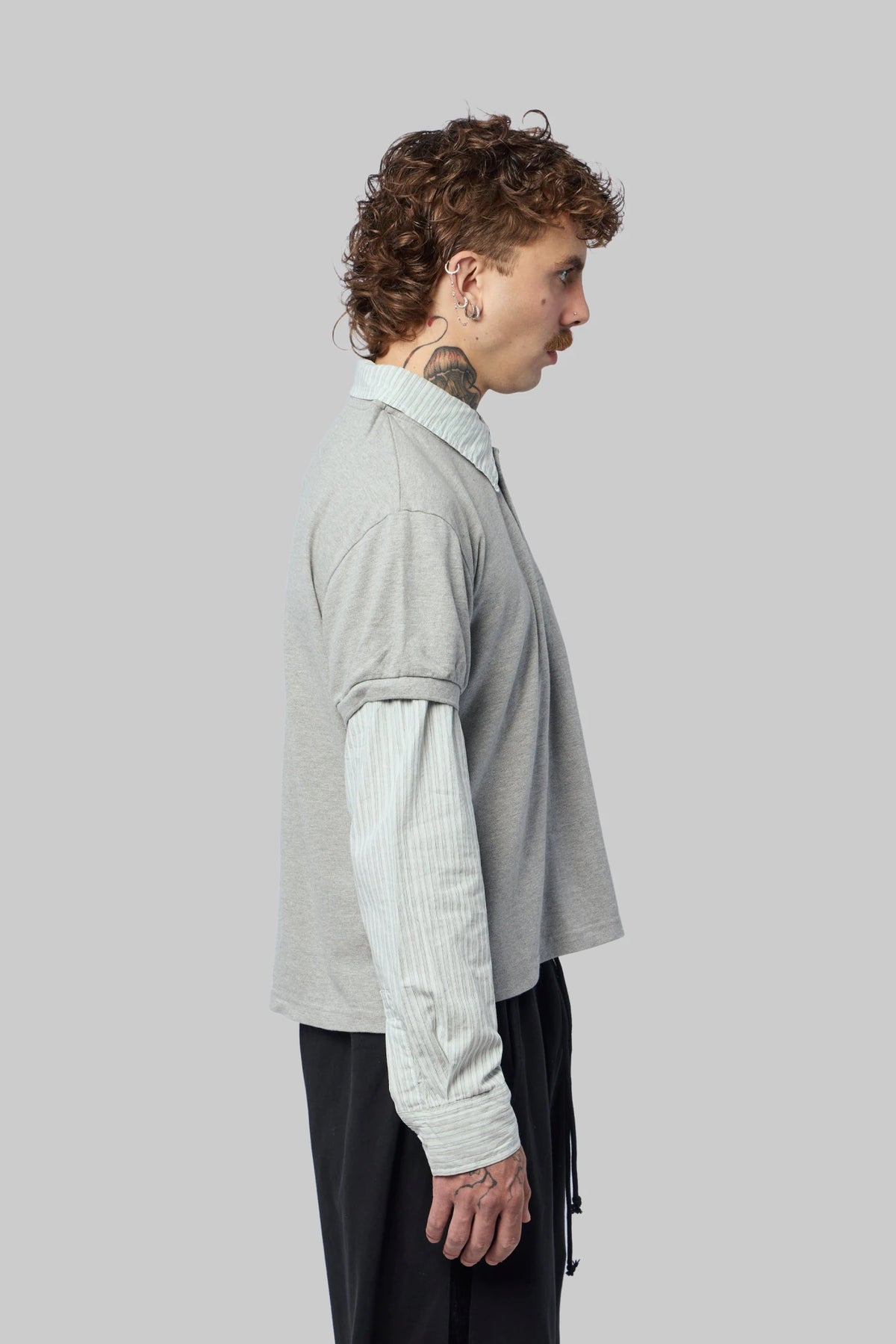 Protocol Index - Layered Polo Shirt - LABELS