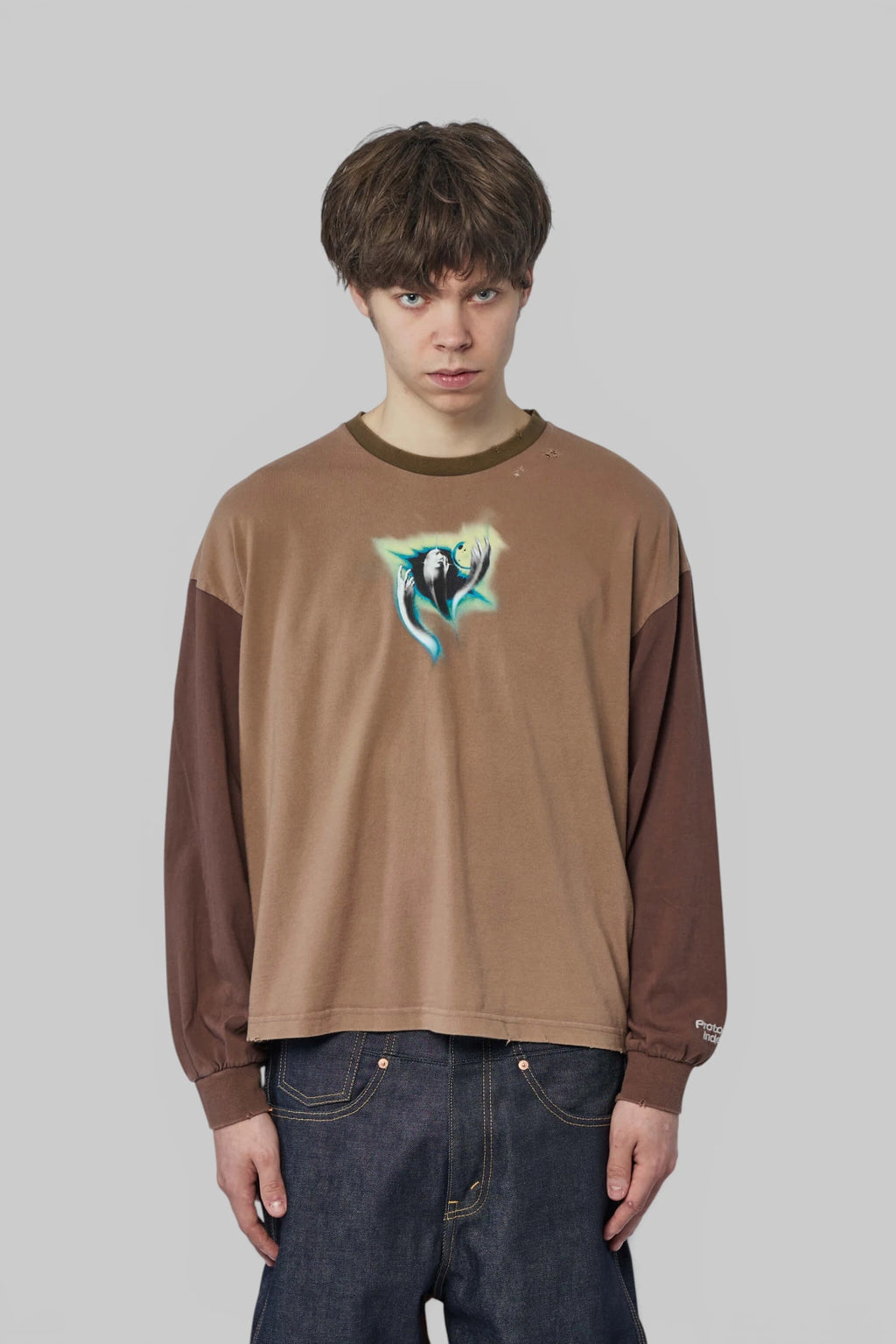 Protocol Index - Panelled Pocket Longsleeve - LABELS