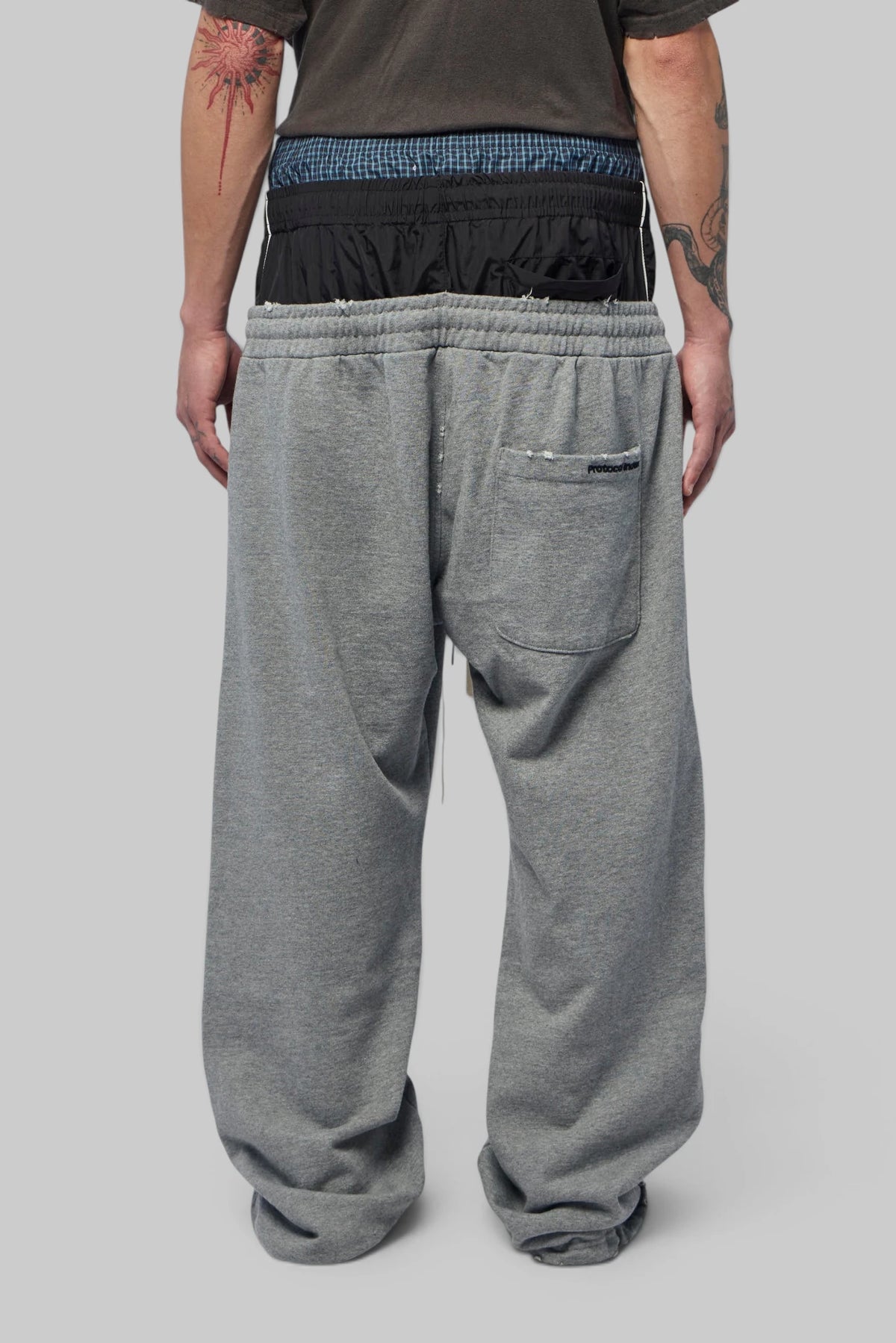 Protocol Index - Retro 3 Layered Sweatpants - LABELS