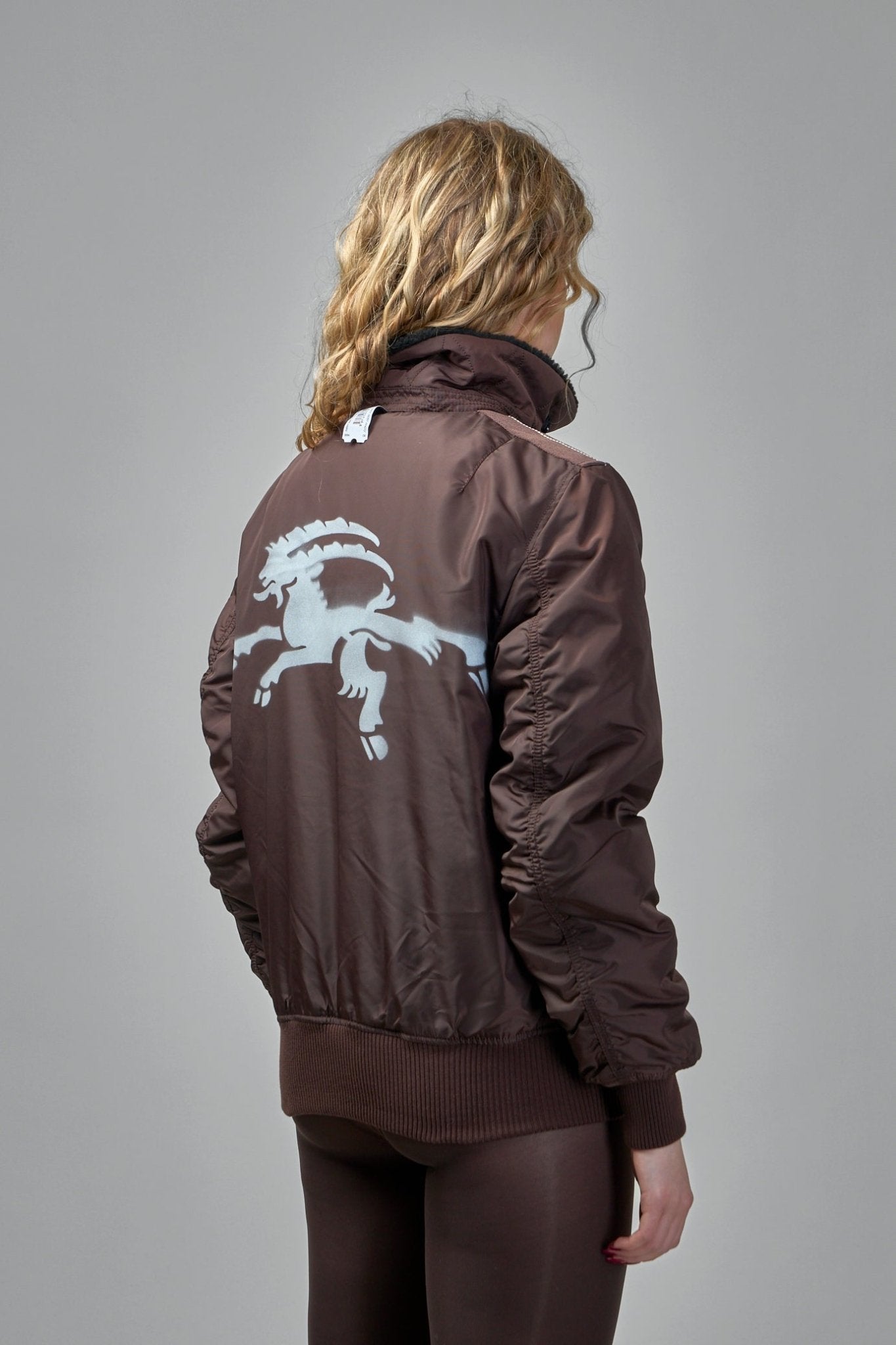 Prototypes - Black Nylon Reversible Bomber Jacket - LABELS