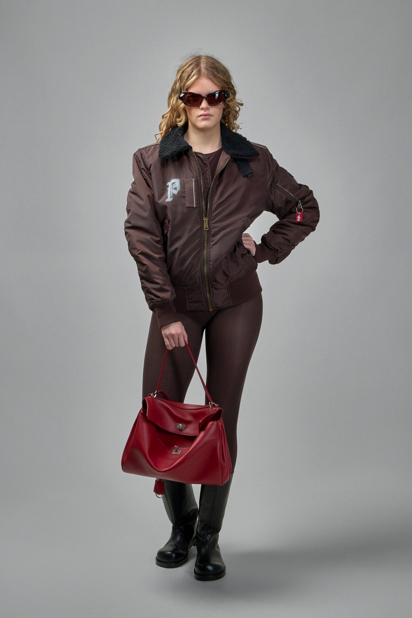 Prototypes - Black Nylon Reversible Bomber Jacket - LABELS