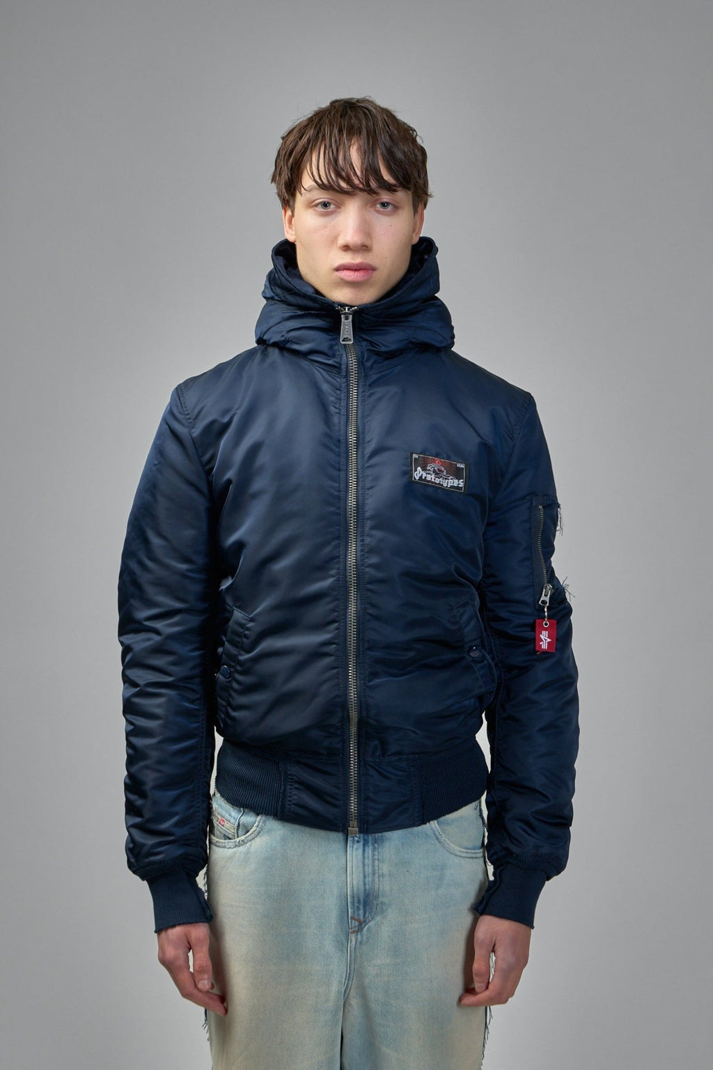 Prototypes - Bomber Jacket with Patch Pockets - LABELS