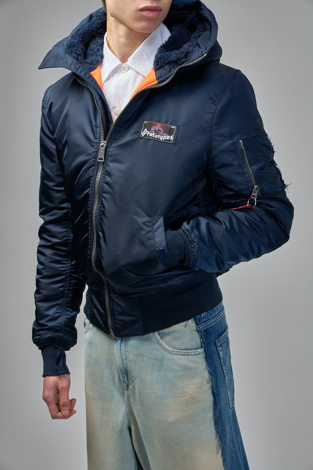 Prototypes - Bomber Jacket with Patch Pockets - LABELS