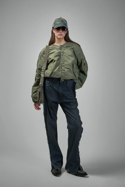 Overdyed Outline Denim