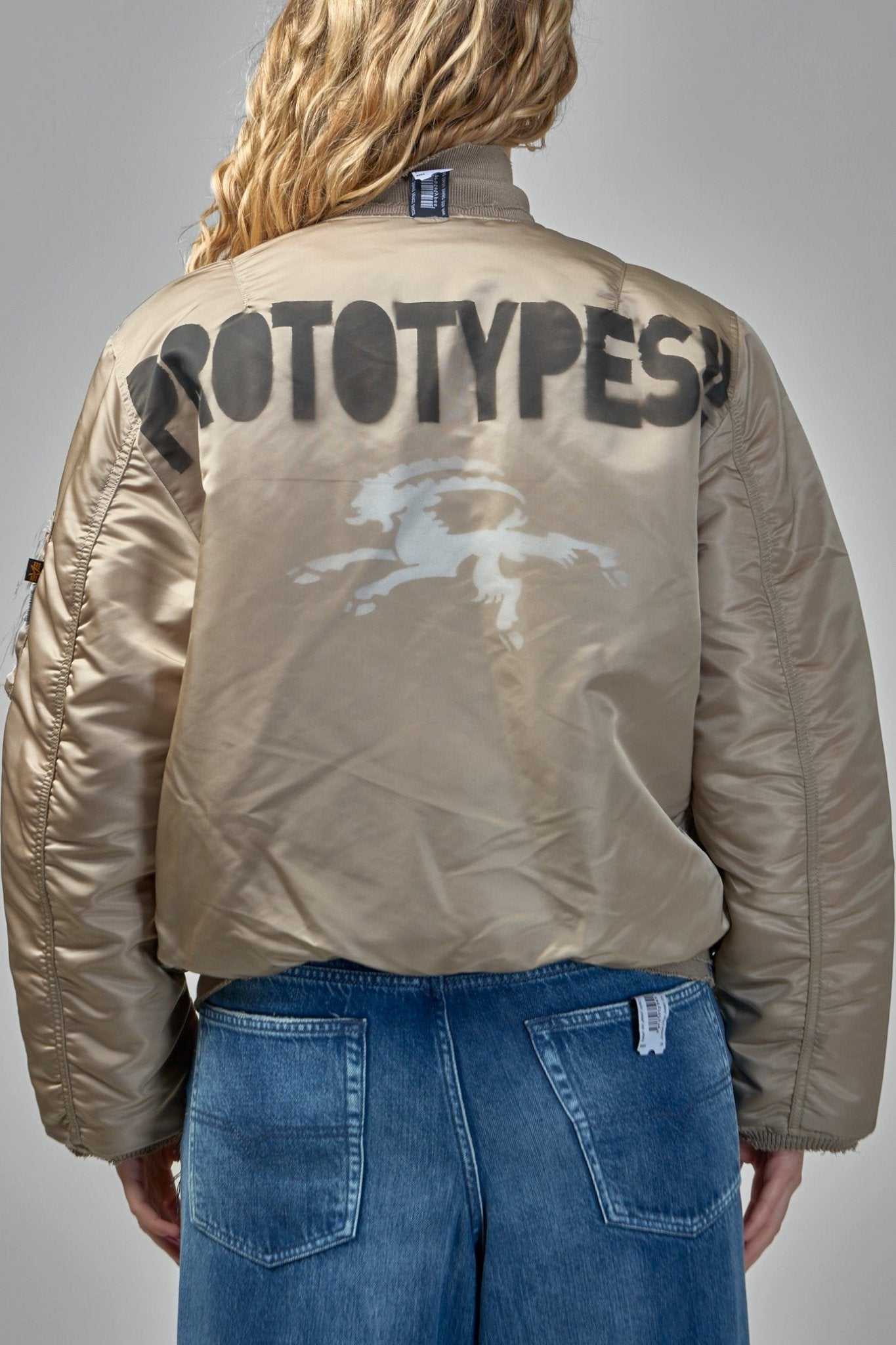 Prototypes - Sprayed Bomber Jacket - LABELS