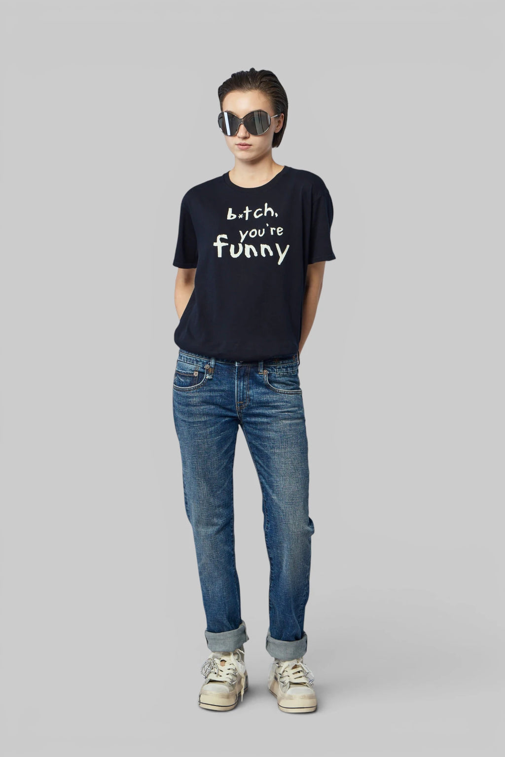 R13 - Bitch You're Funny Boy T - LABELS