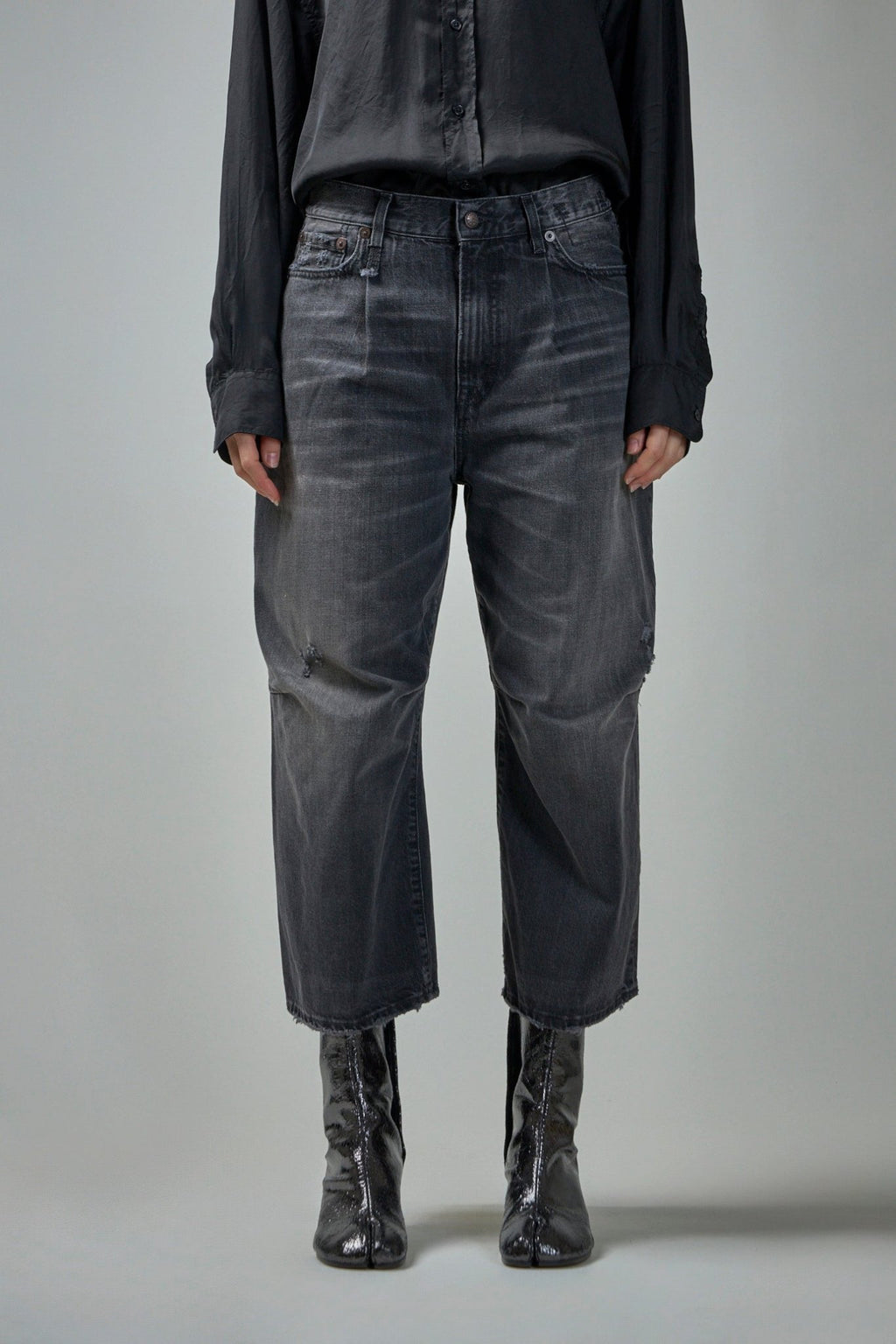 R13 - Crop Wide Leg Jean - LABELS