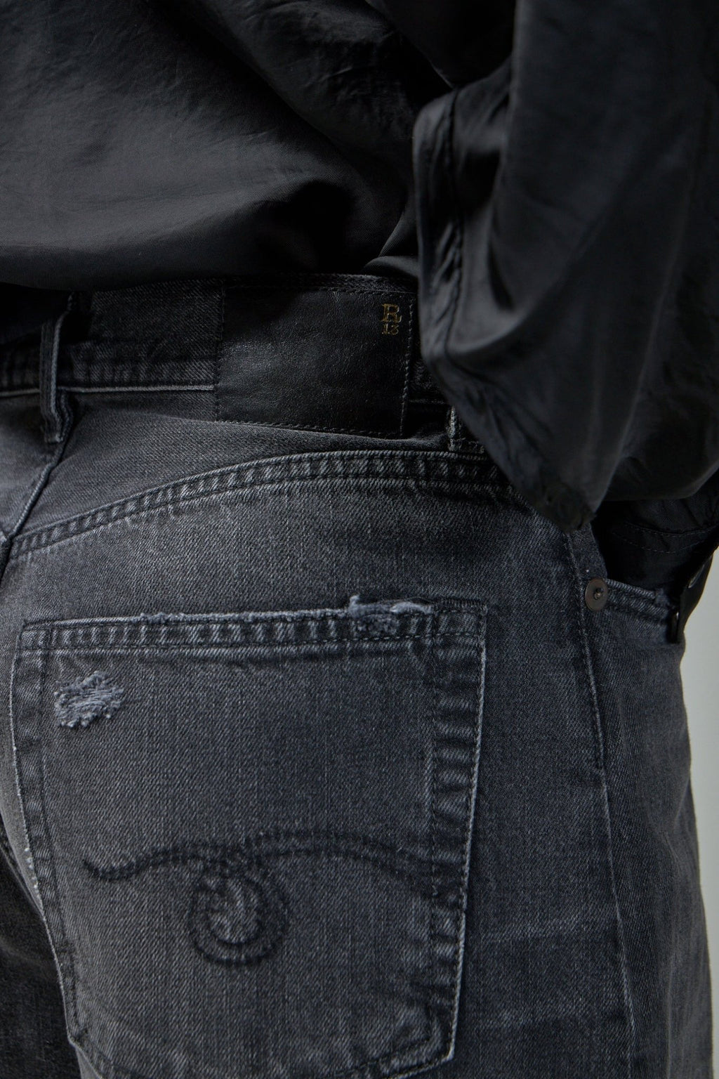 R13 - Crop Wide Leg Jean - LABELS