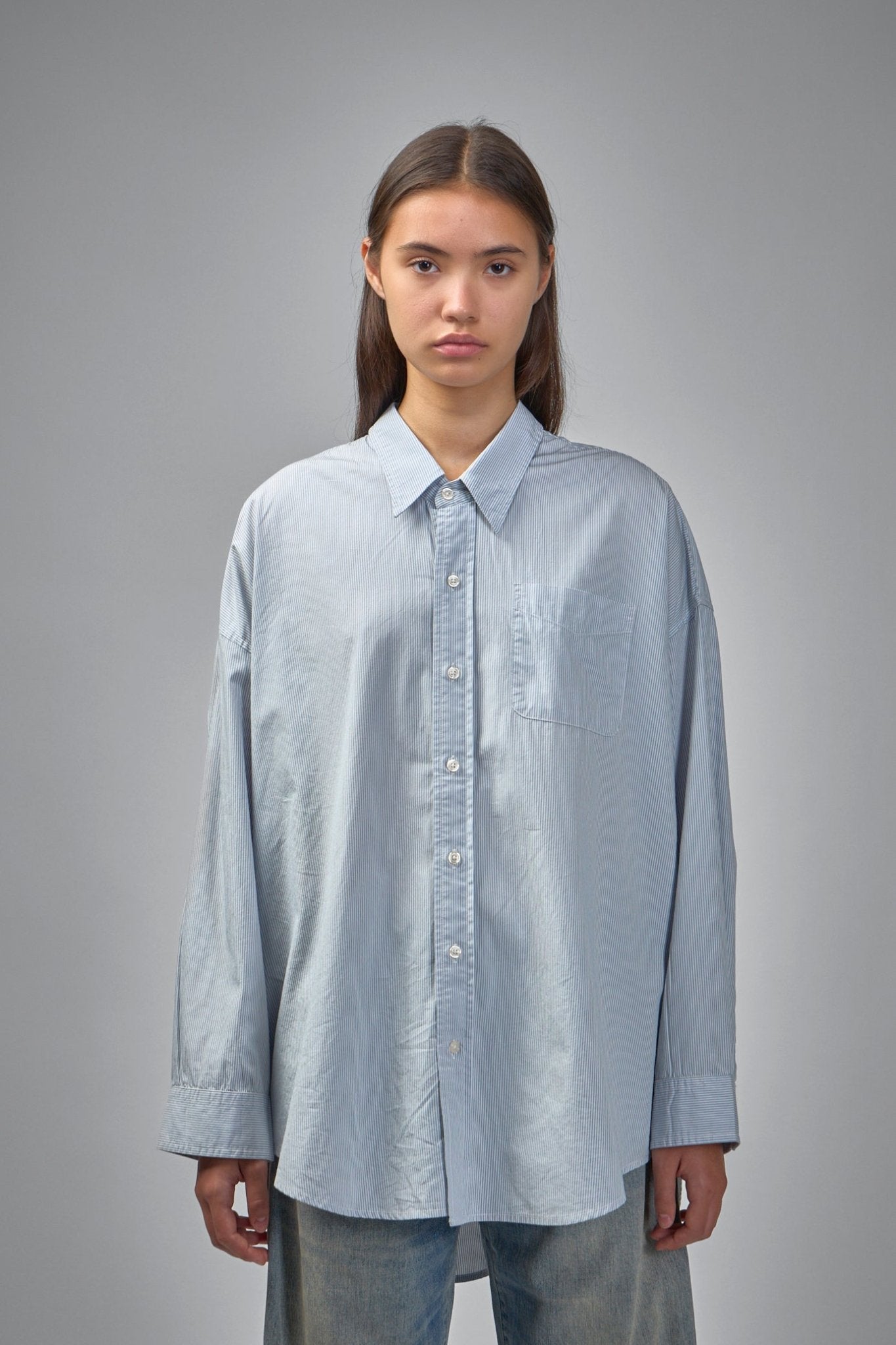 R13 - Drop Neck Oxford Shirt - LABELS