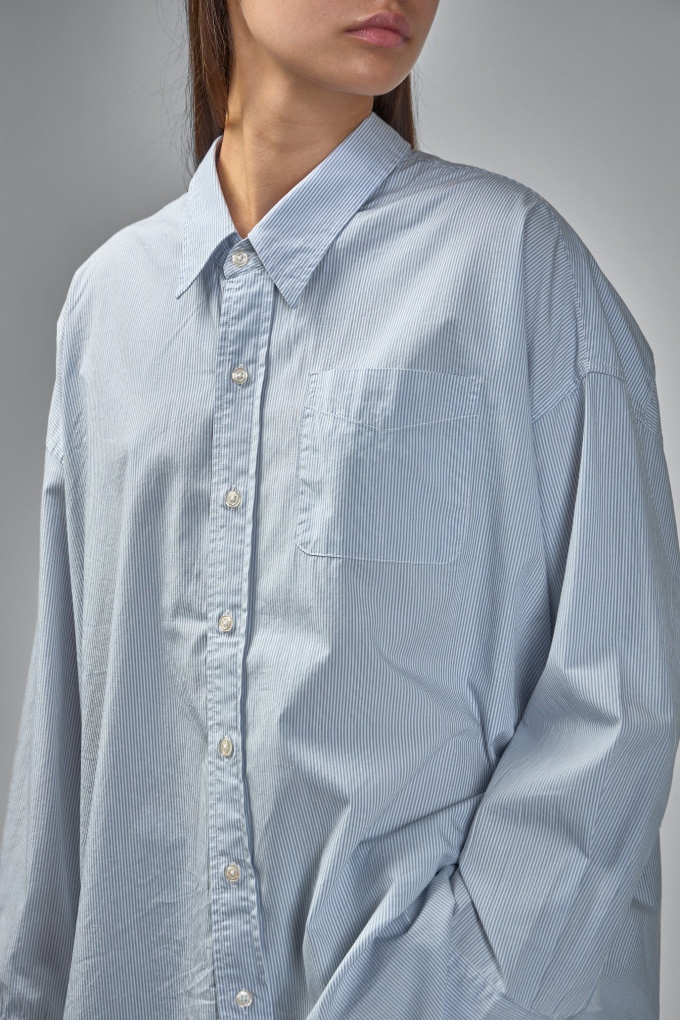 R13 - Drop Neck Oxford Shirt - LABELS