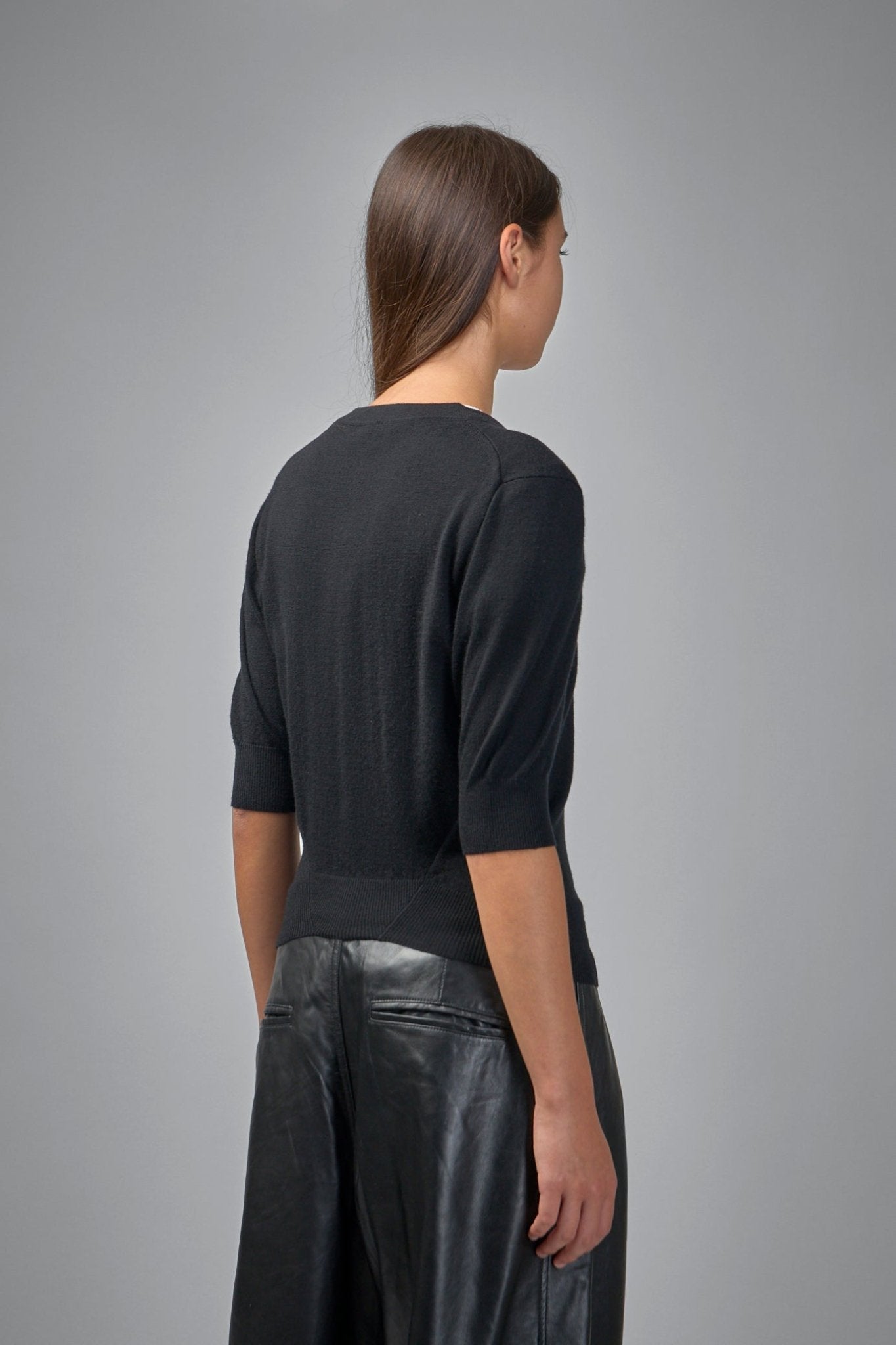 R13 - Elbow Sleeve Split Hem Cardigan - LABELS