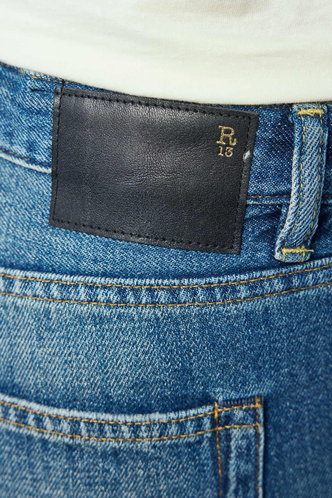 R13 - Joan Cropped Flare Jean - LABELS