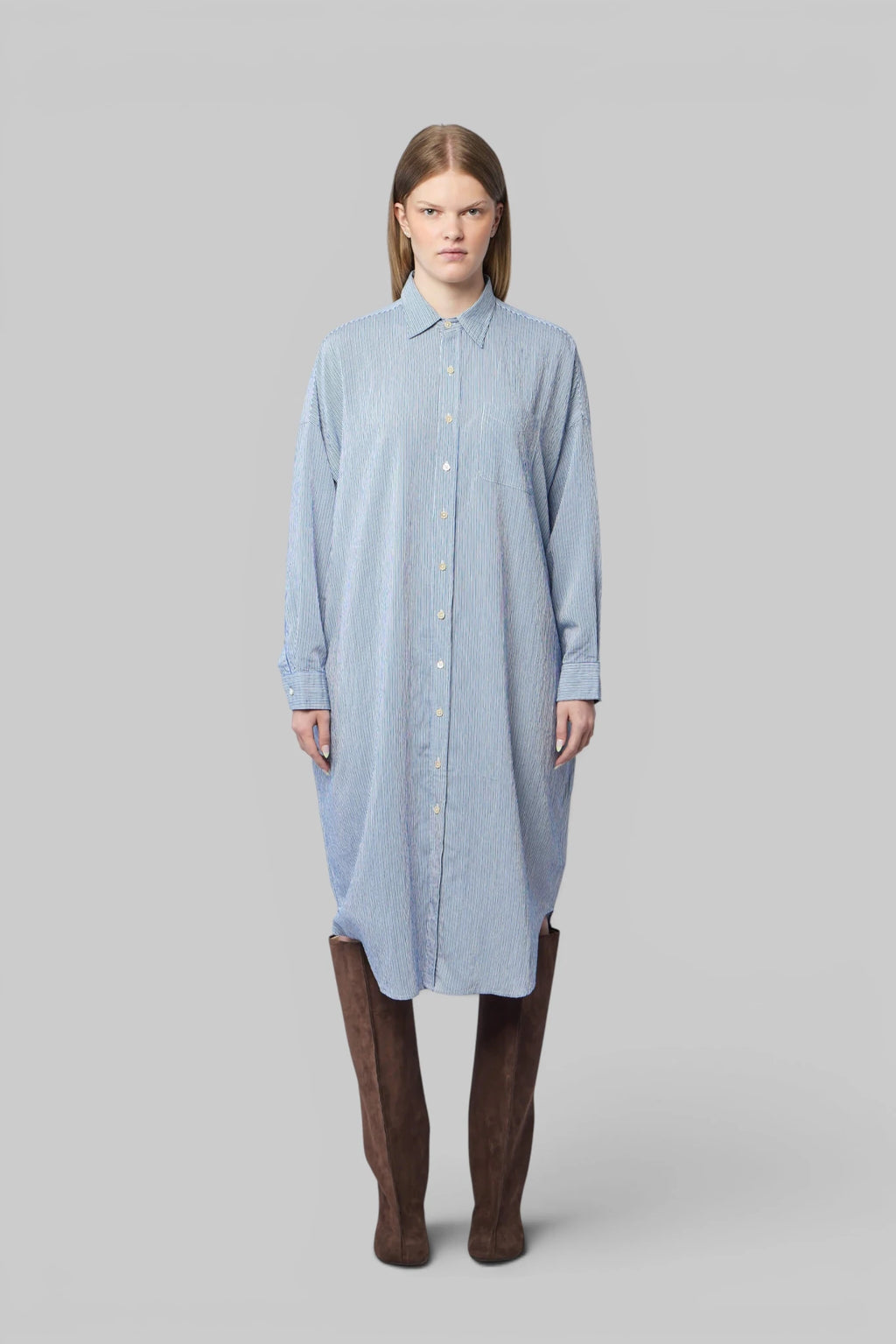 R13 - Jumbo Shirt Dress - LABELS