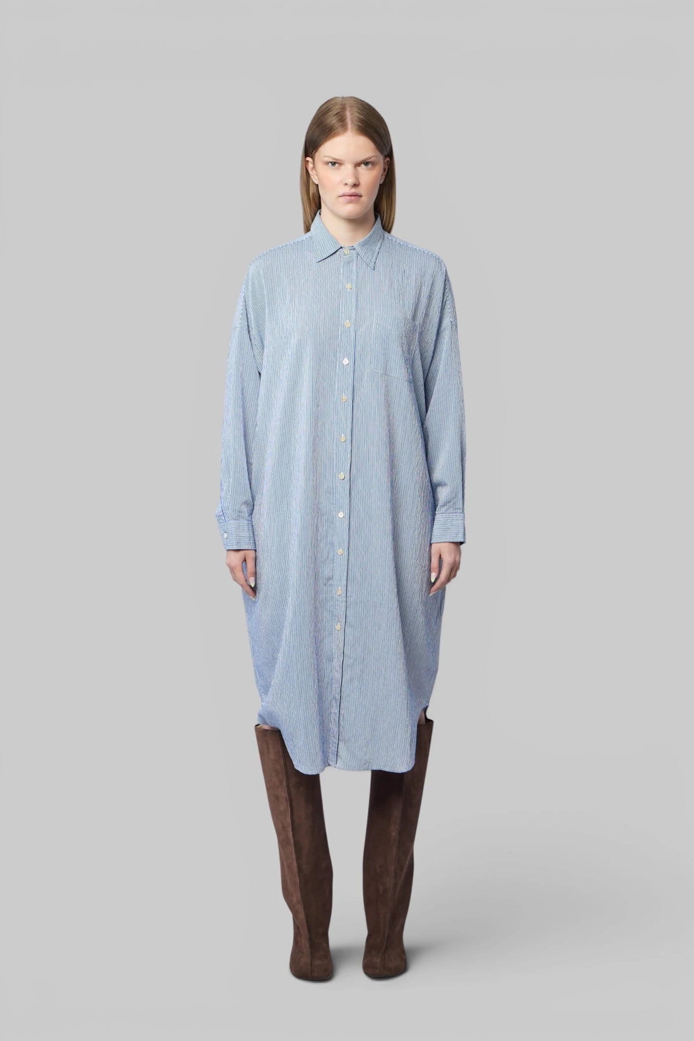 R13 - Jumbo Shirt Dress - LABELS