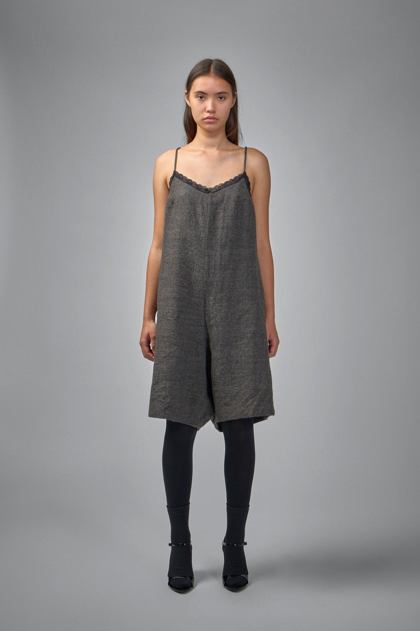 R13 - Lace Trimmed Romper - LABELS