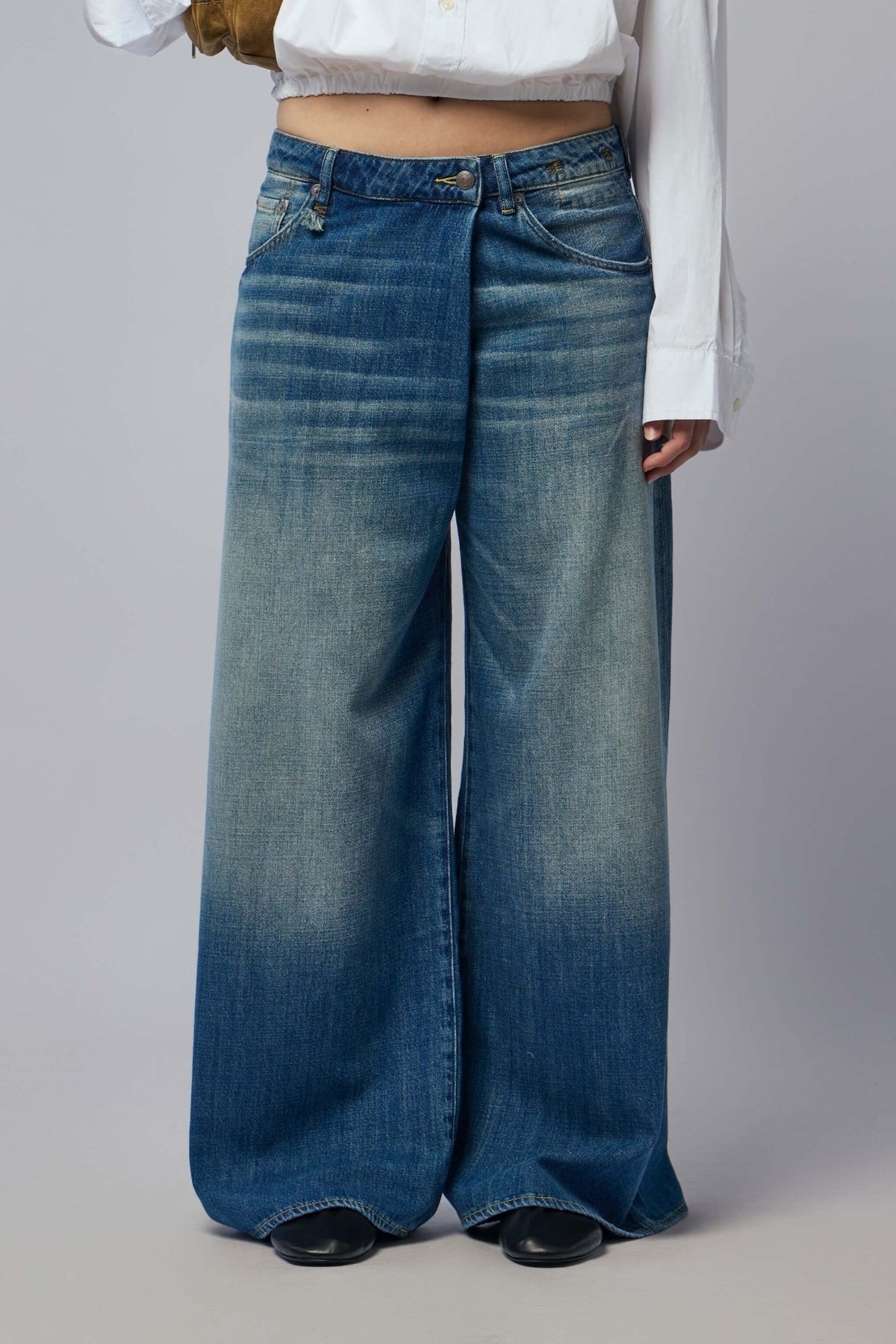 R13 - Nico Wrap Jean - LABELS